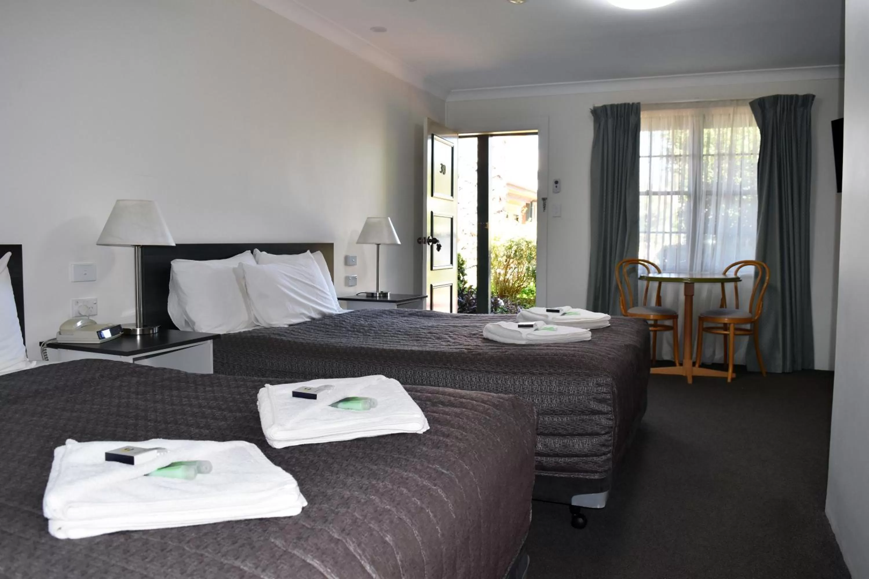 Bed in Ten Dollar Town Motel