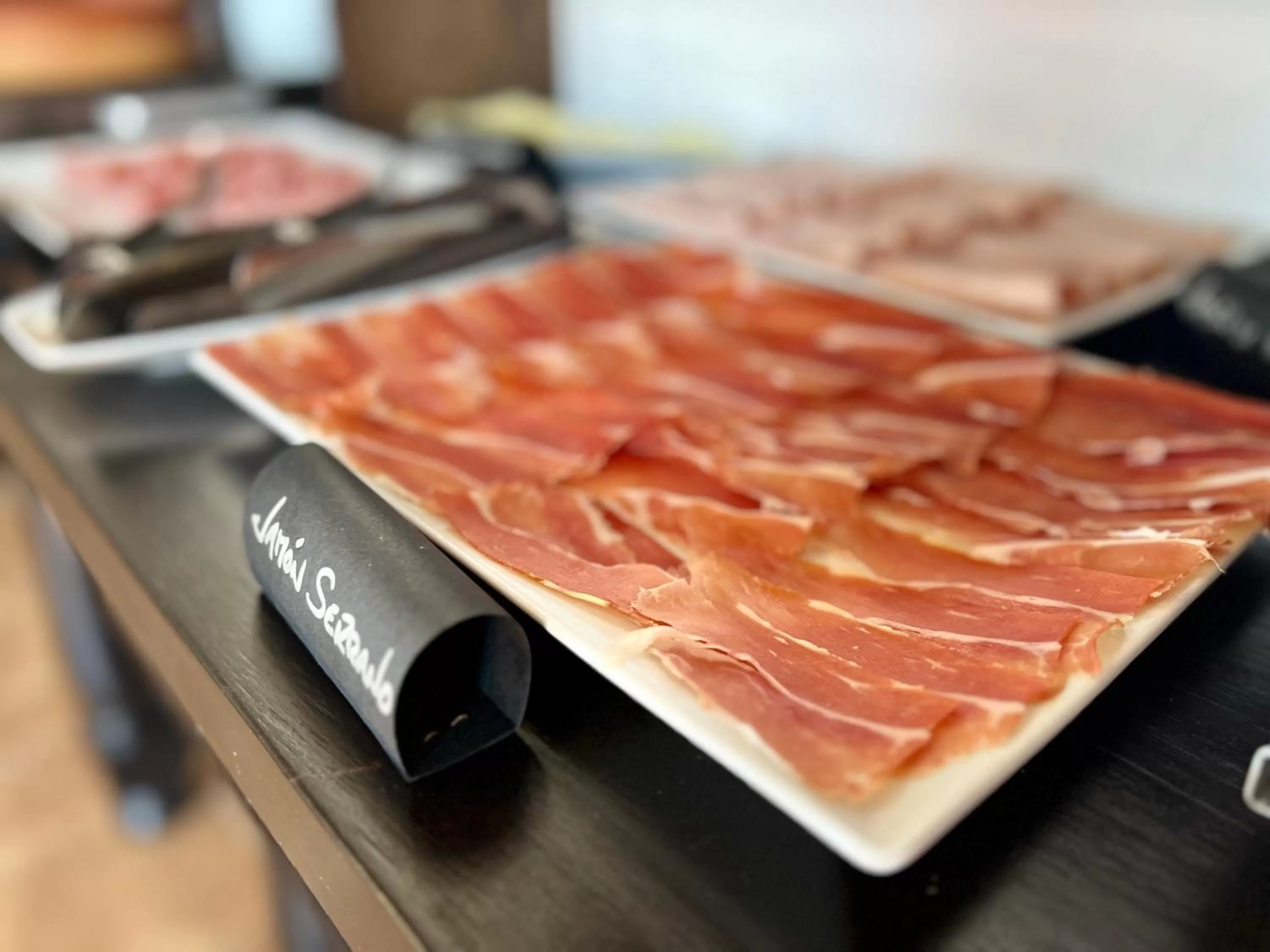 Buffet breakfast in Hotel Tugasa Las Truchas