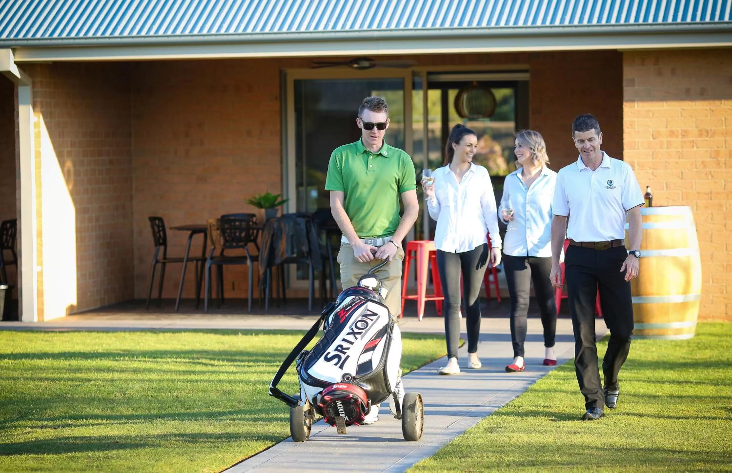 Patio in Howlong Golf Resort