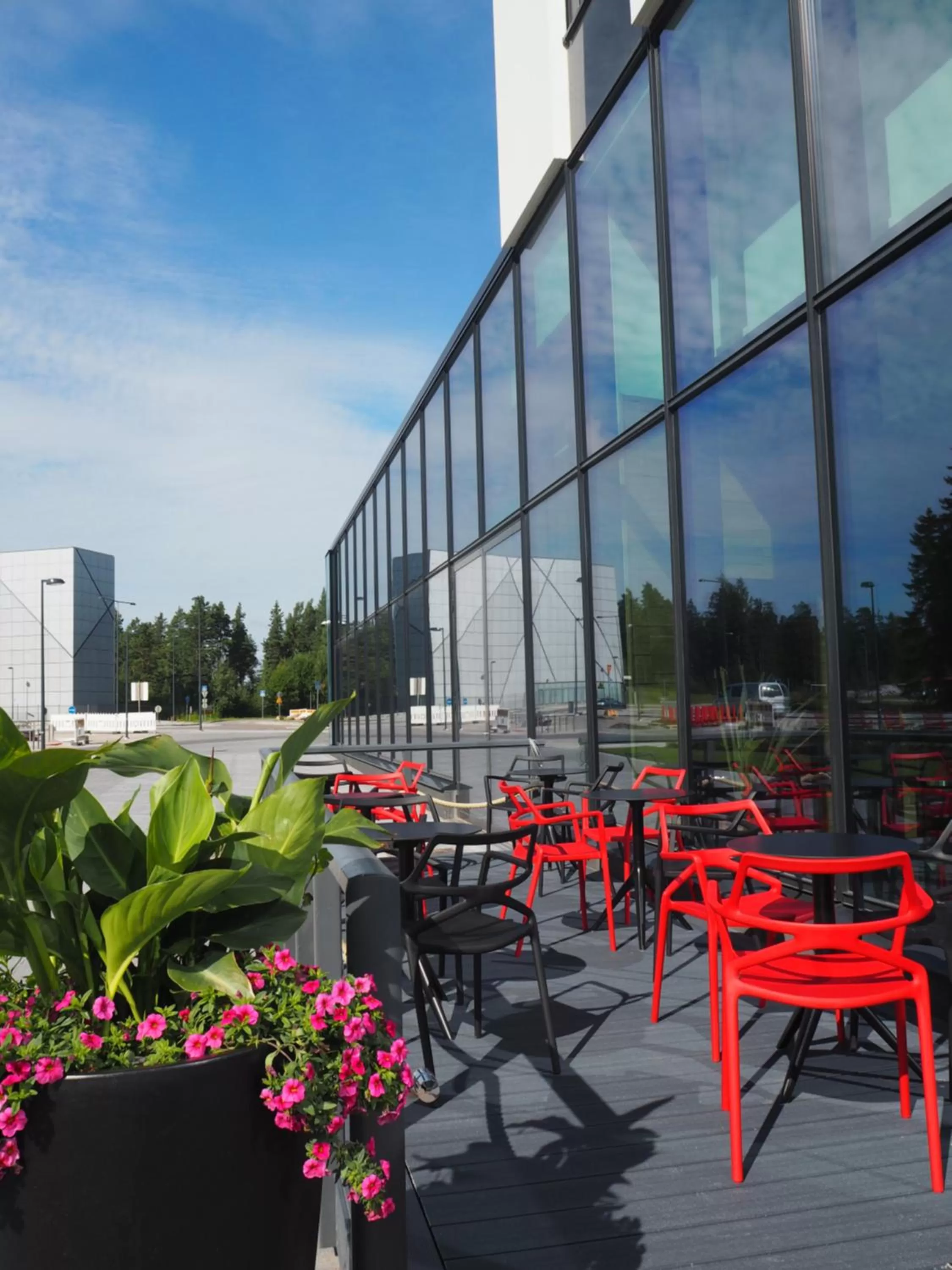 Balcony/Terrace in Clarion Hotel Aviapolis
