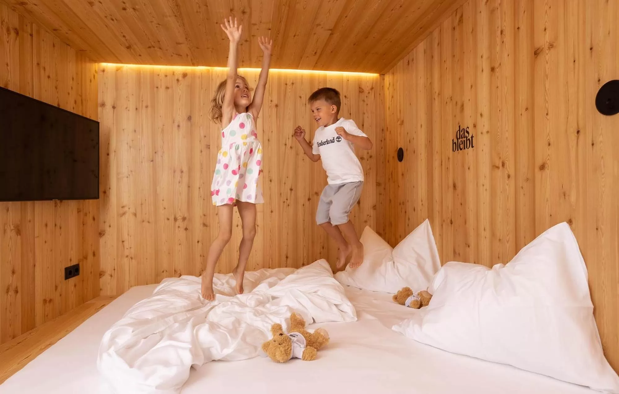 Bed in das bleibt Alpine Suites