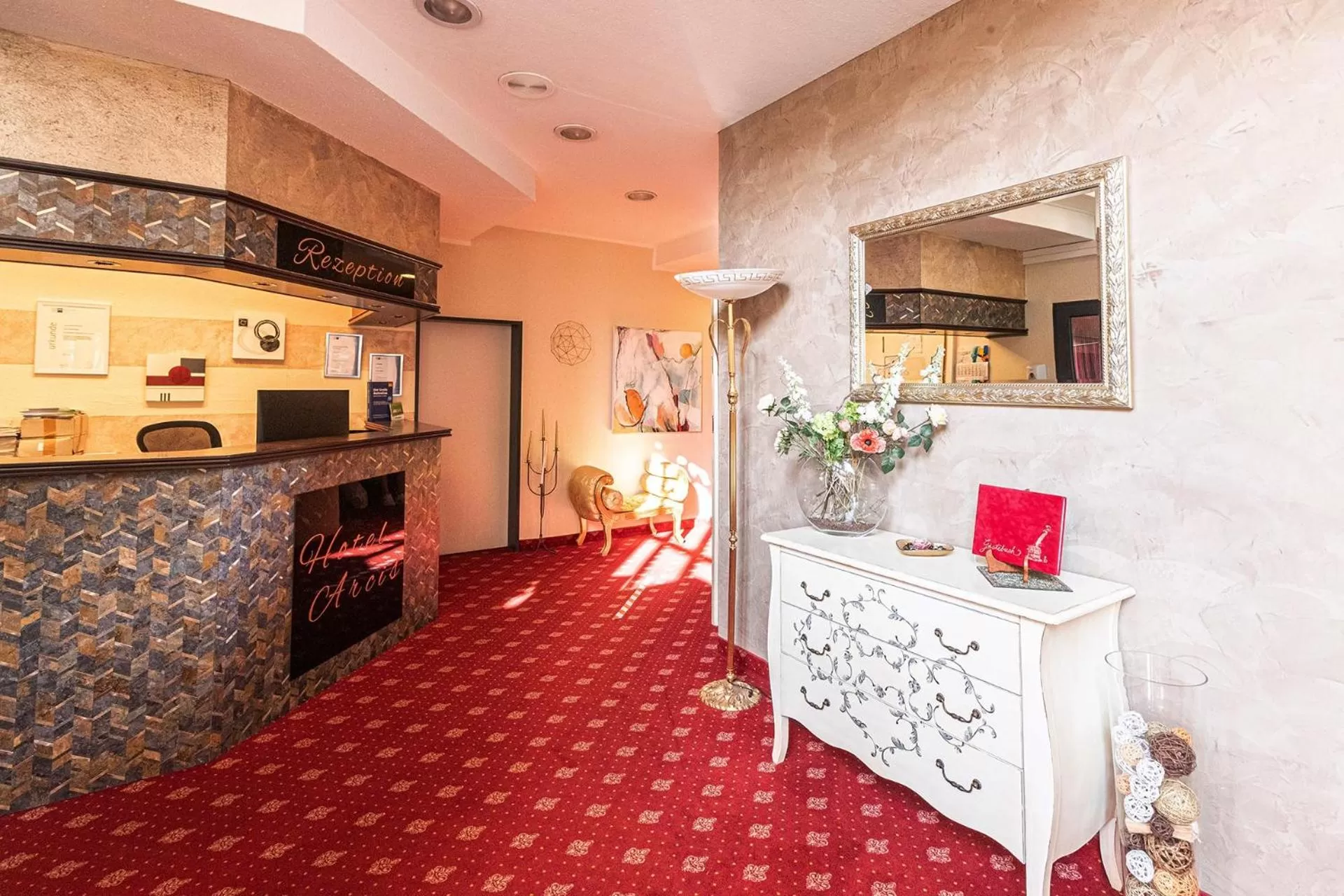 Property building in Hotel Garni Arcis