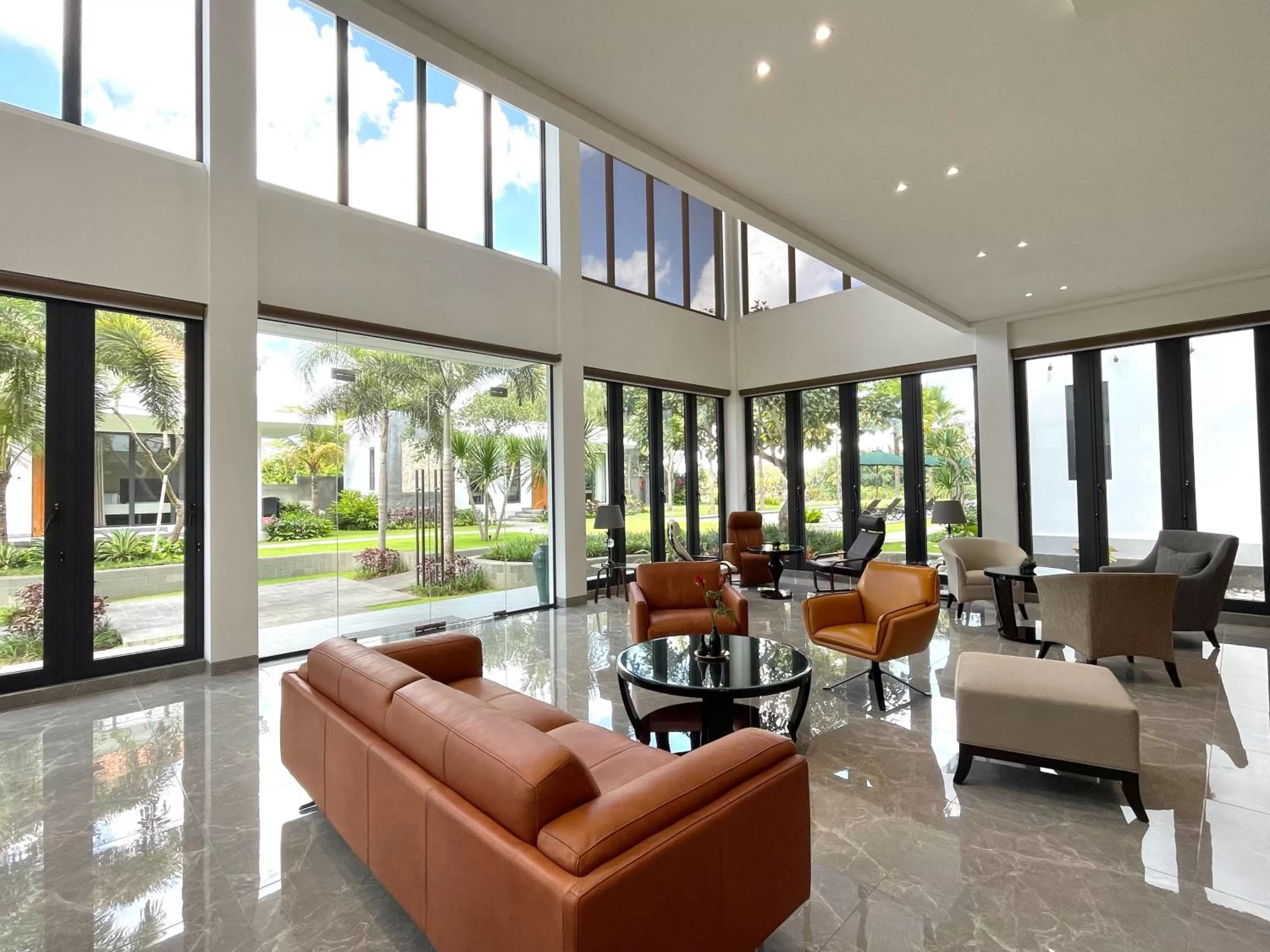 Living room in The Valerian Villa Ubud