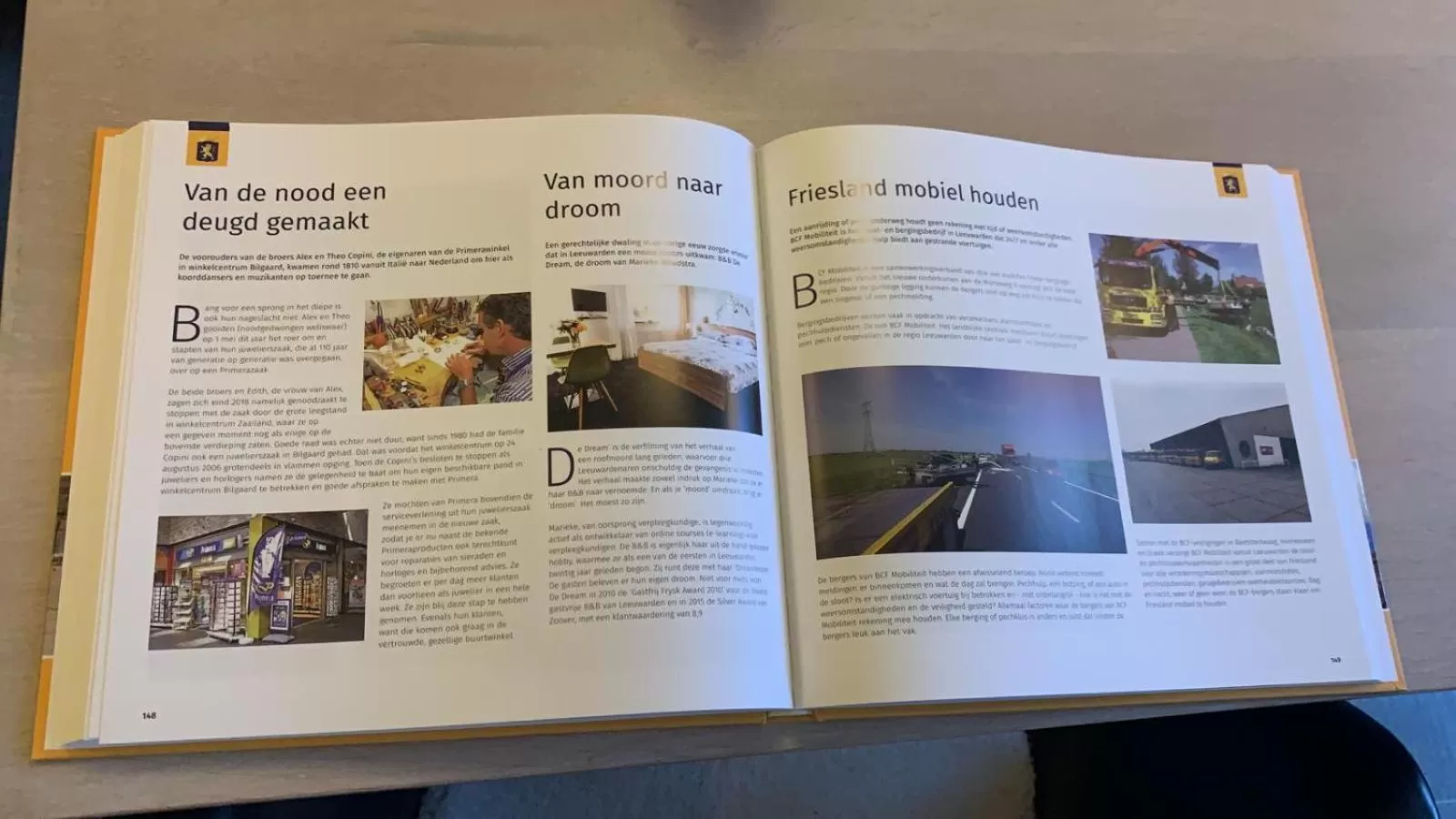 Decorative detail in B&B De Dream