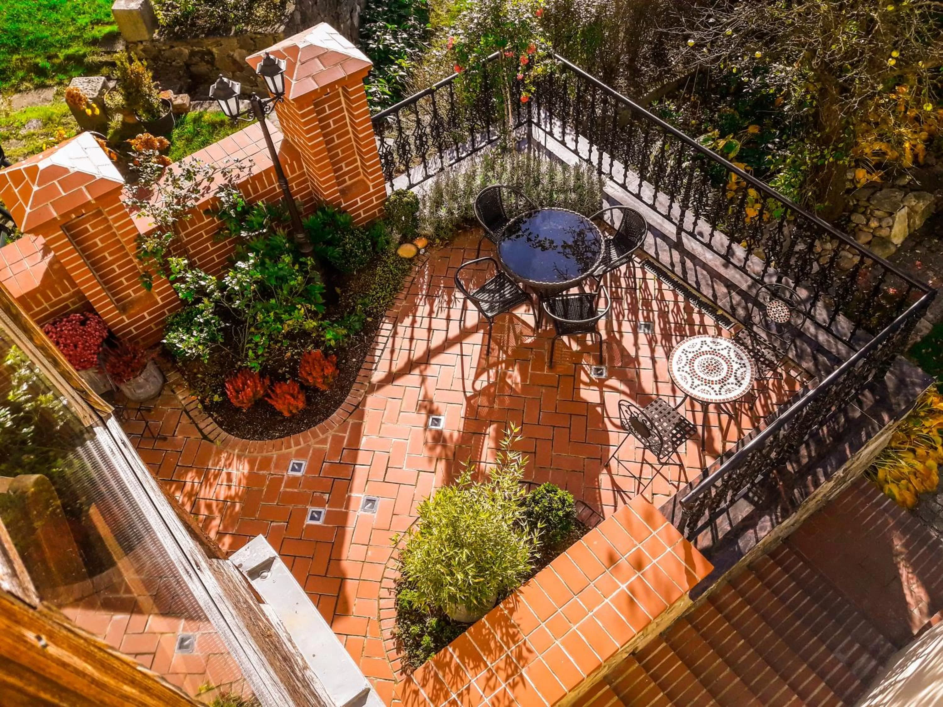 Patio in Wellness Pension Ametyst