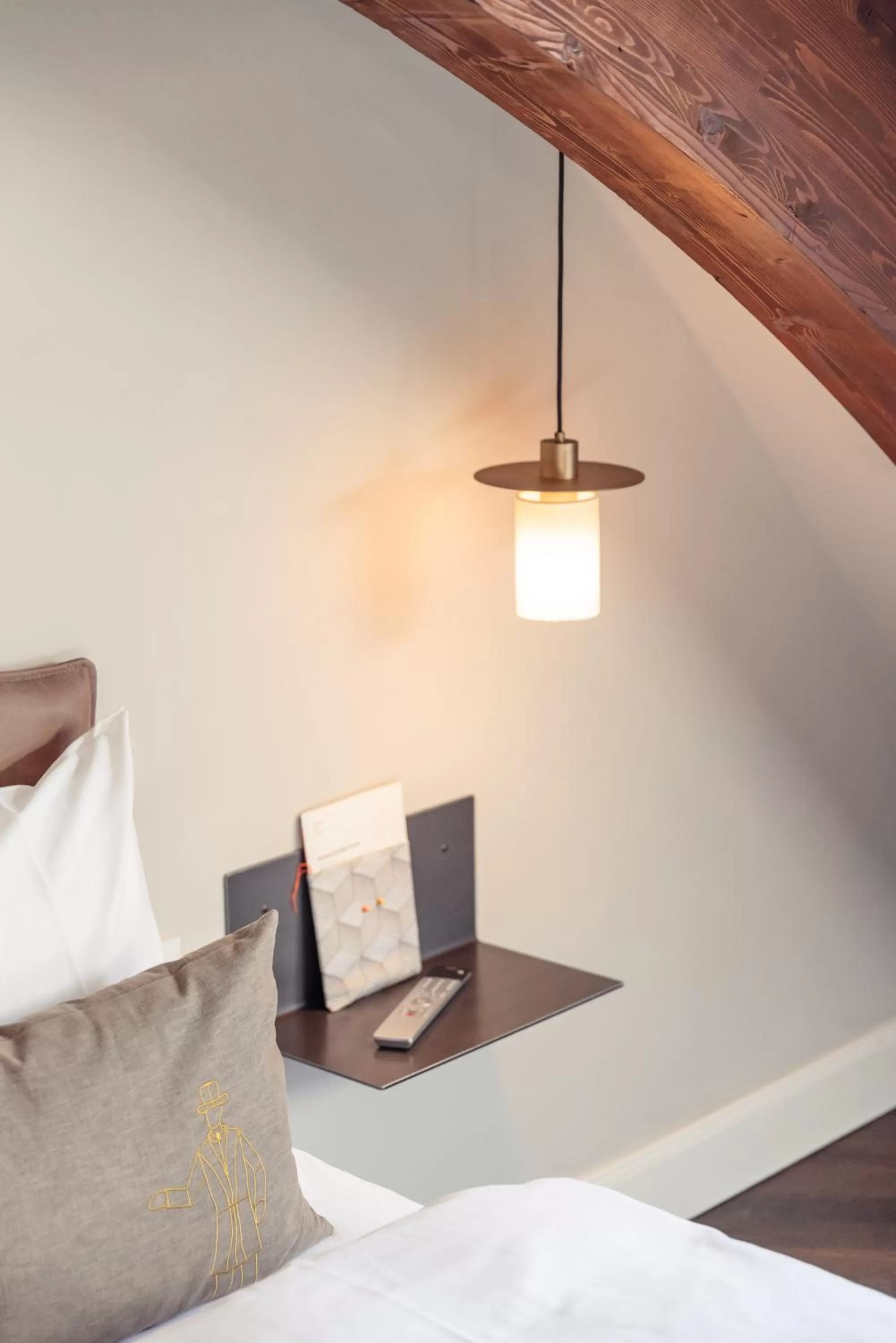 Decorative detail, TV/Entertainment Center in Boutique Hotel das TSCHOFEN