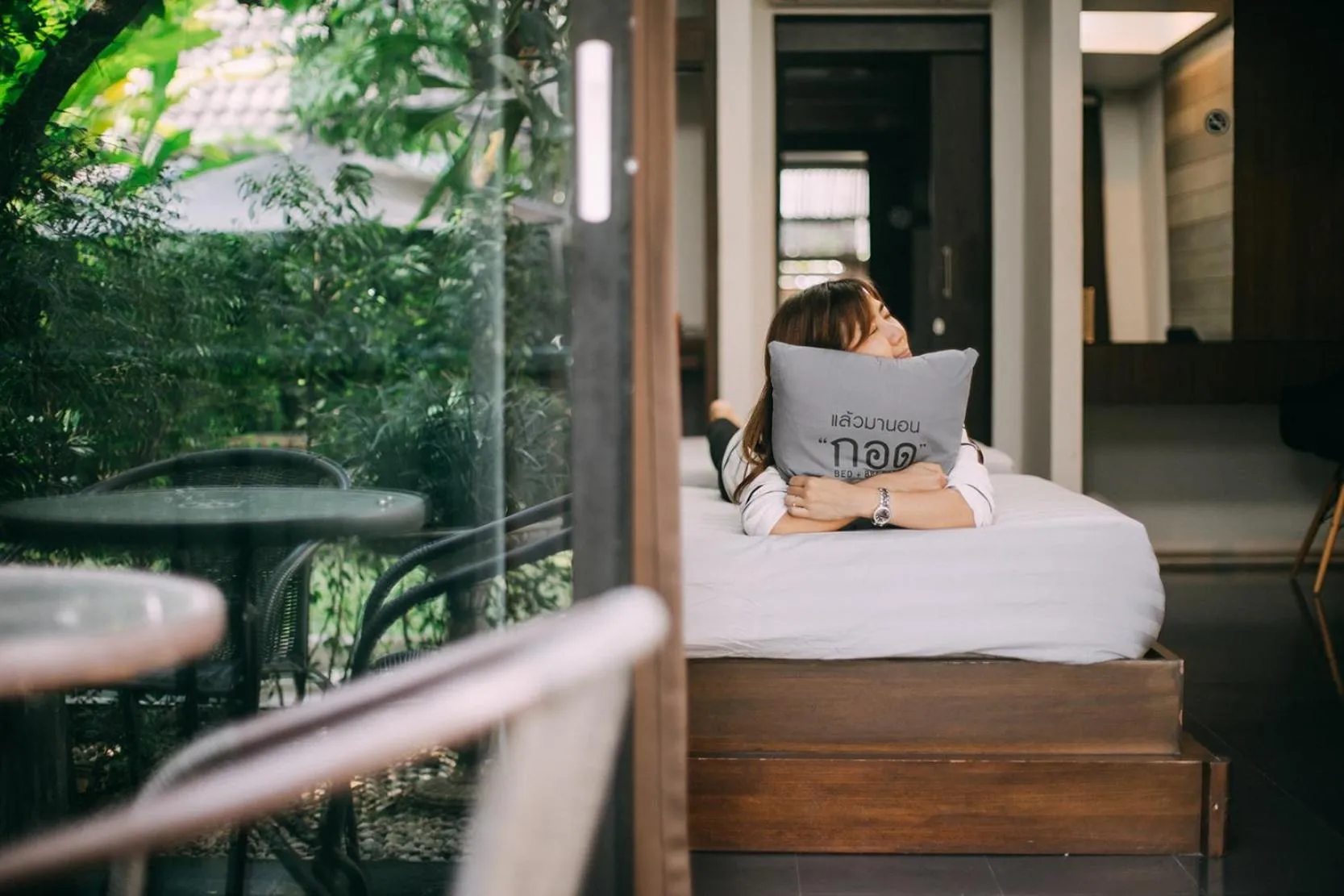 People, Bed in Gord ChiangMai Hotel