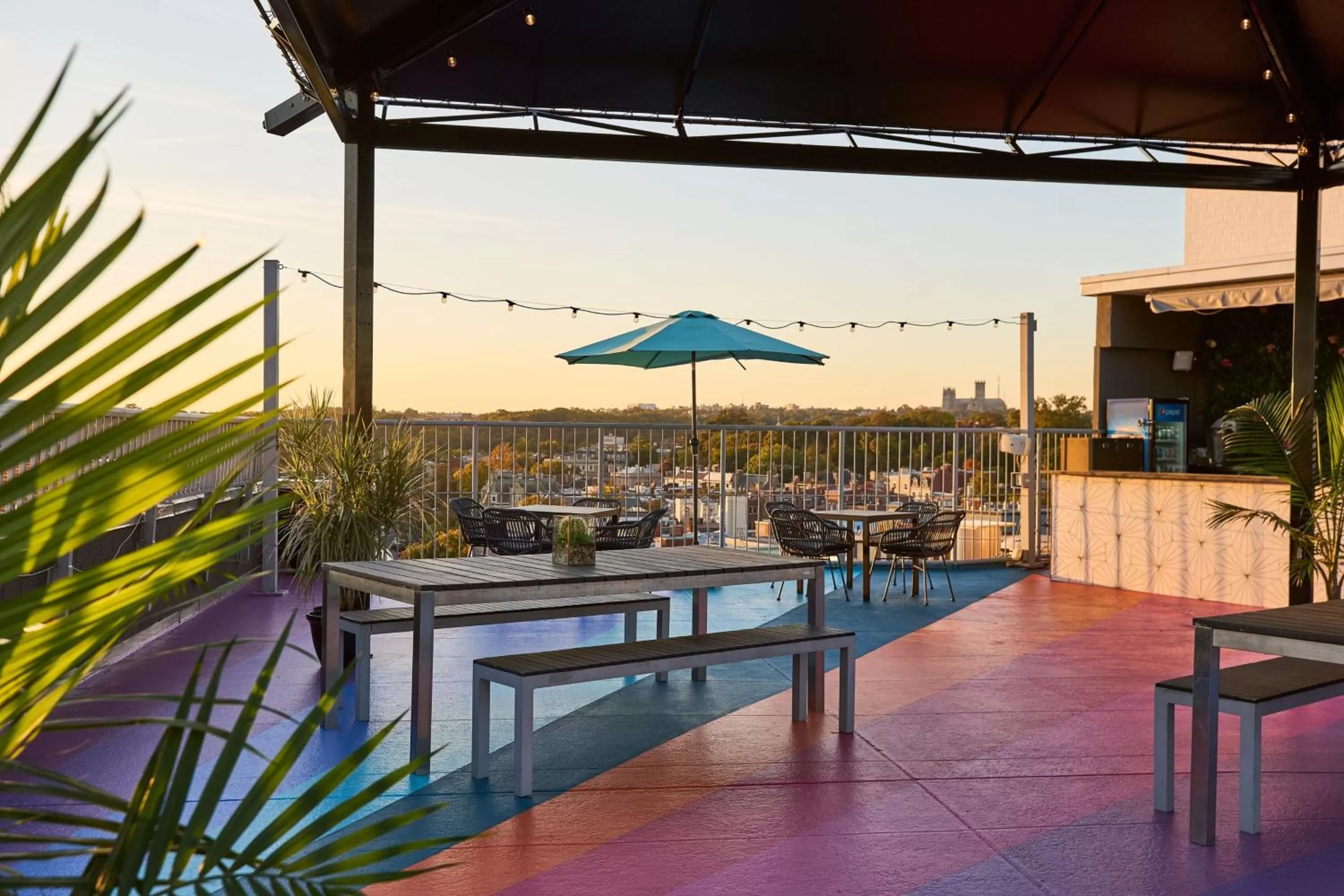 Swimming pool in The Ven at Embassy Row, Washington, D.C., a Tribute Portfolio Hotel