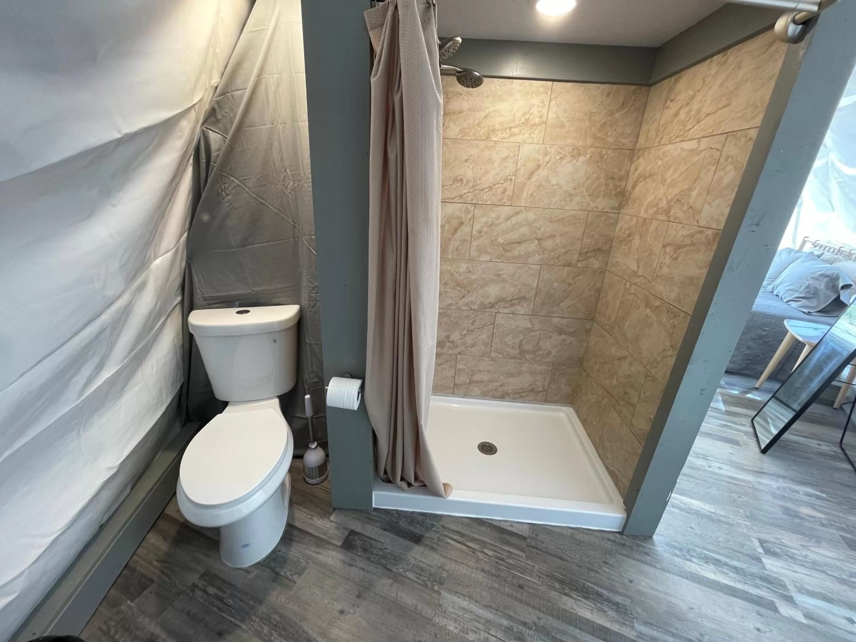 Shower, Bathroom in Canyon Rim Domes - A Luxury Glamping Experience!!