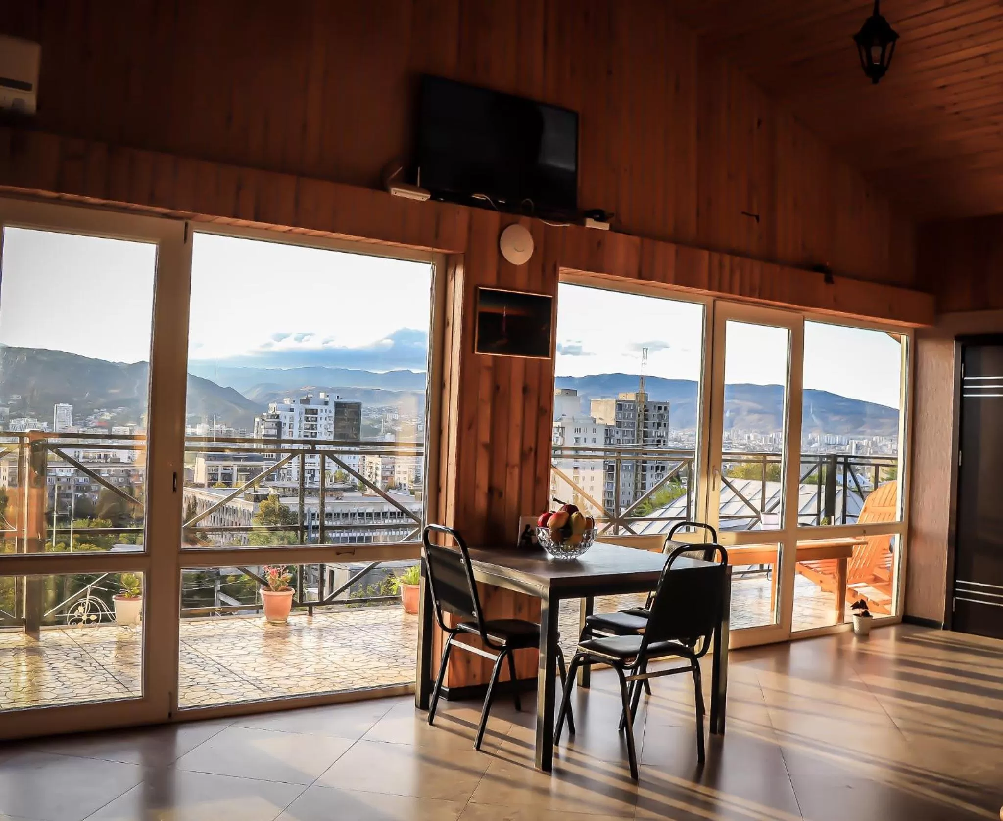 Balcony/Terrace in Gamarjoba Hotel