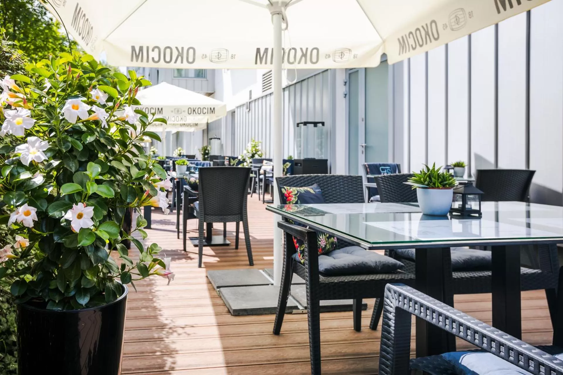 Patio in Focus Hotel Premium Kraków