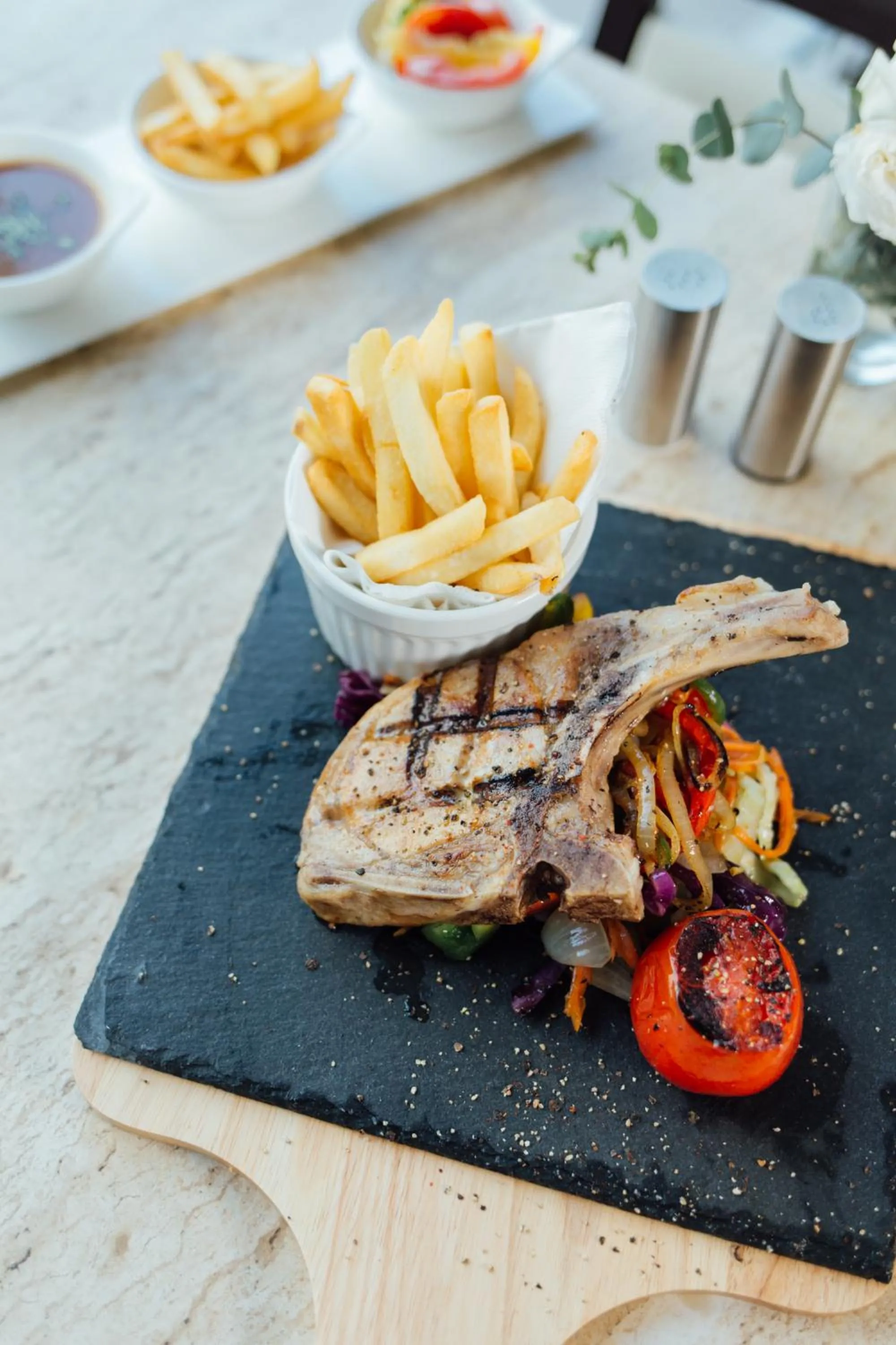 Food close-up in Seasons Siam Hotel