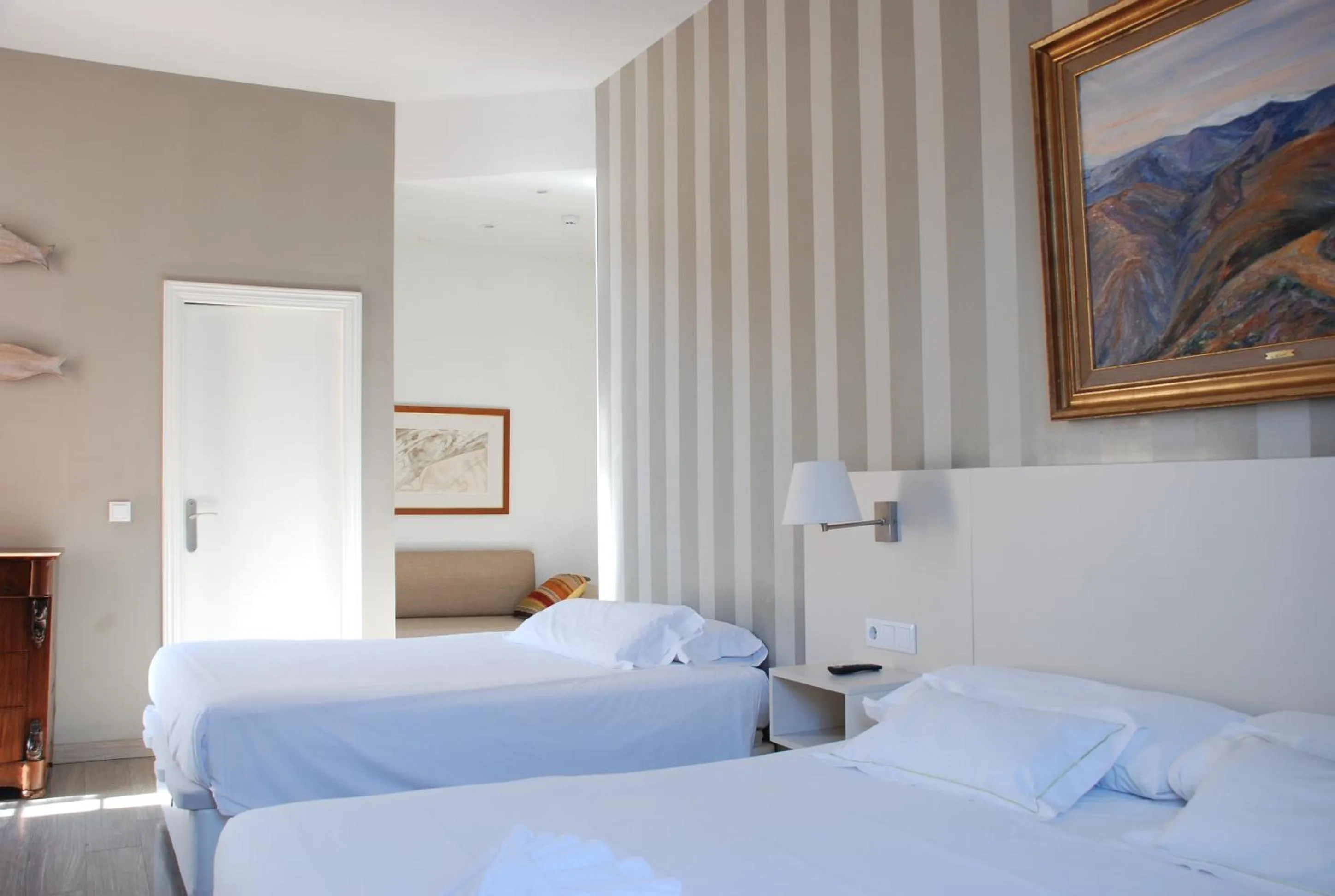 Bed in Hotel San Lorenzo Boutique Plaza