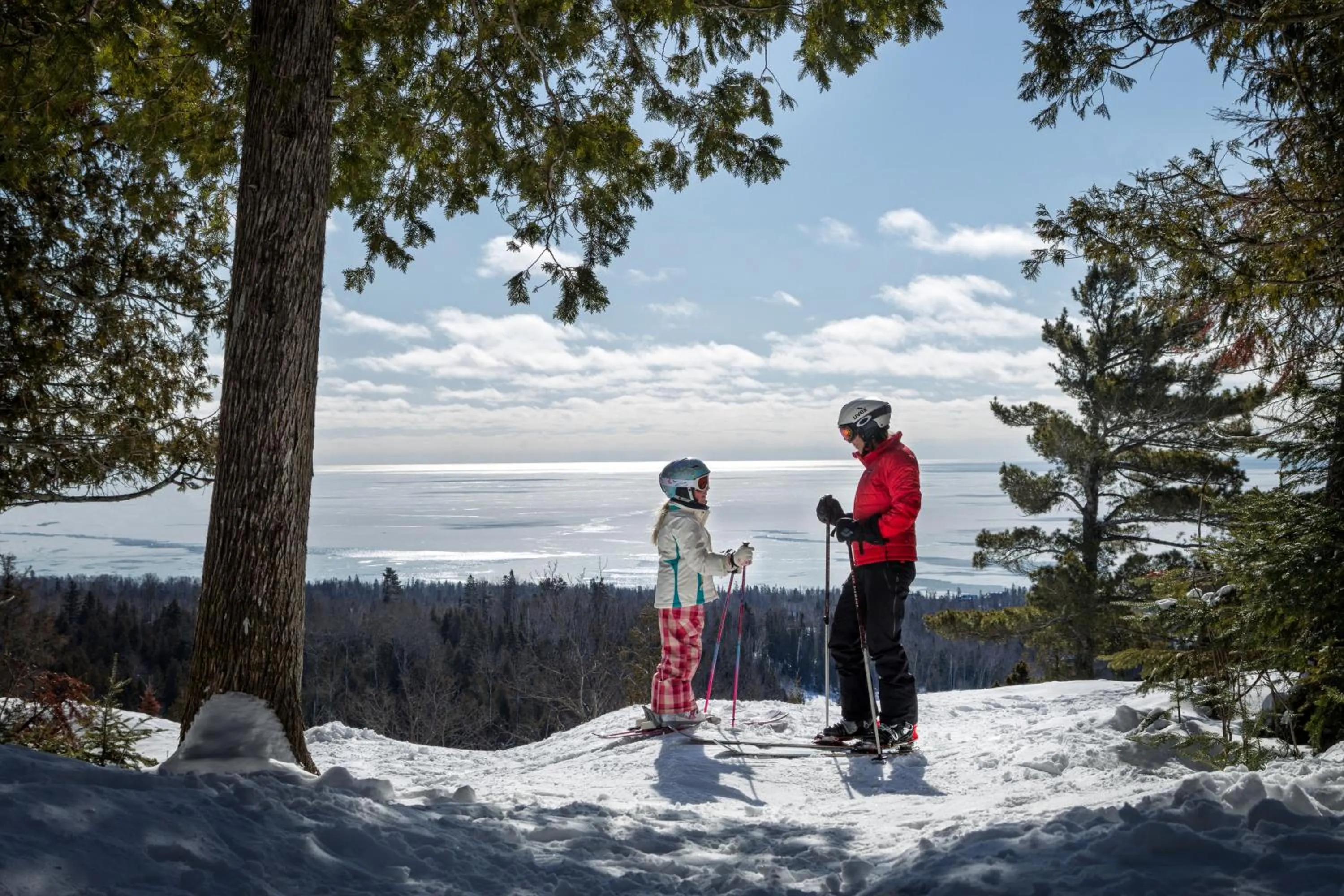 Skiing in Mountain Inn at Lutsen