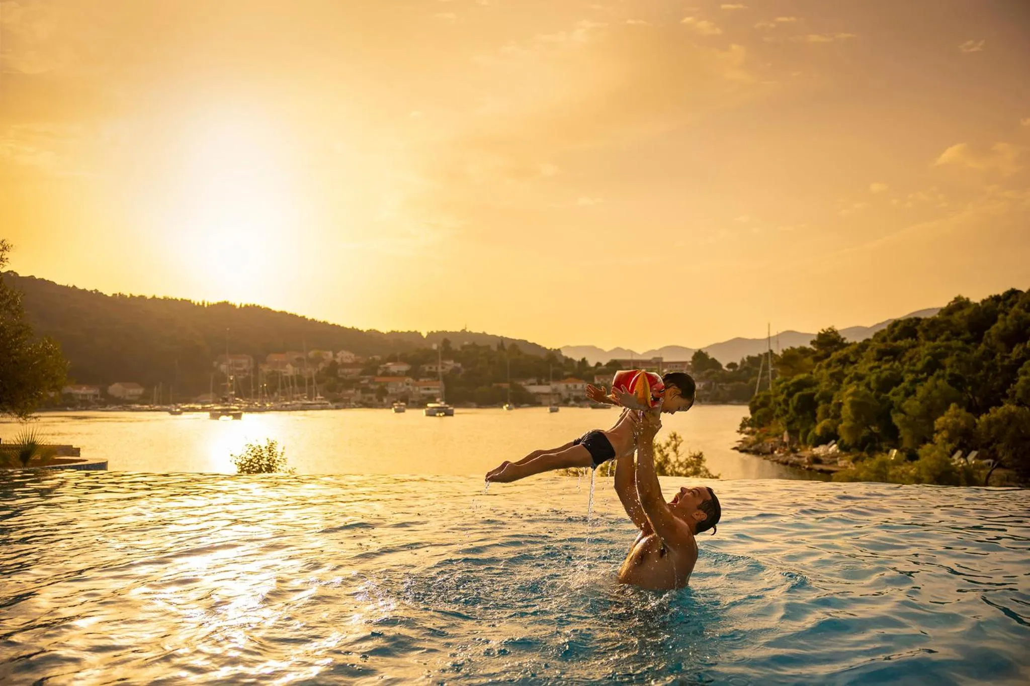 Swimming pool in Aminess Vival Port9 Resort