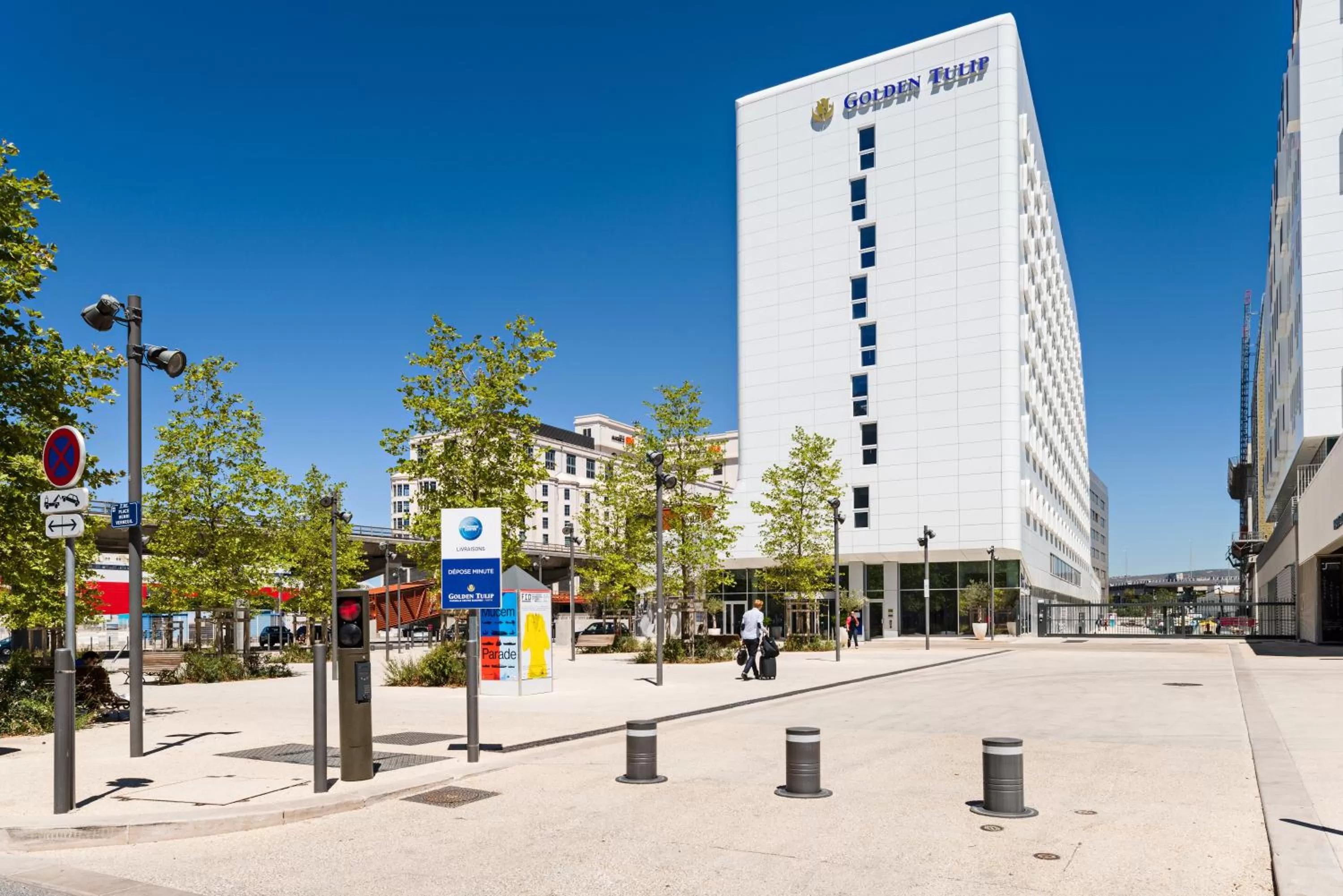 Property building in Golden Tulip Marseille Euromed