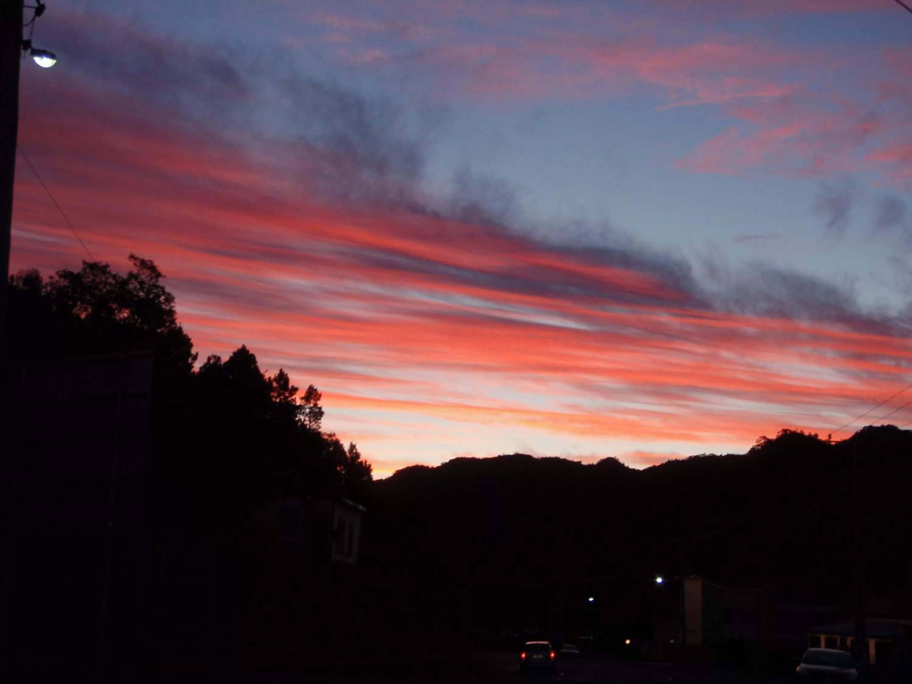 Sunset in West Coaster Motel