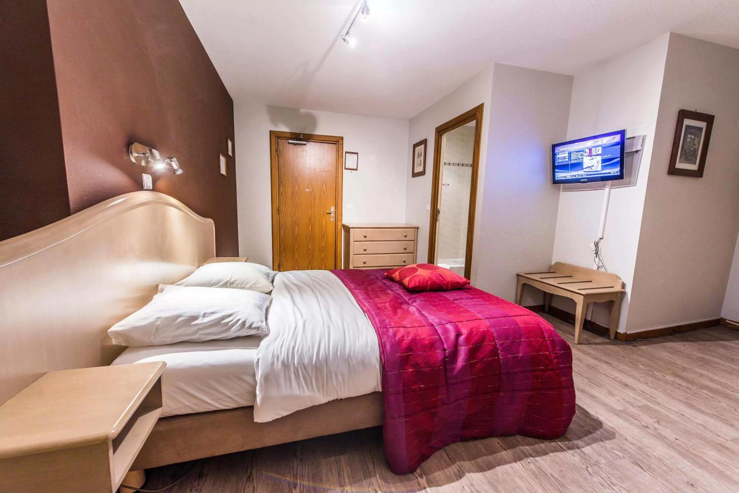 Bed in Hôtel Au Lion