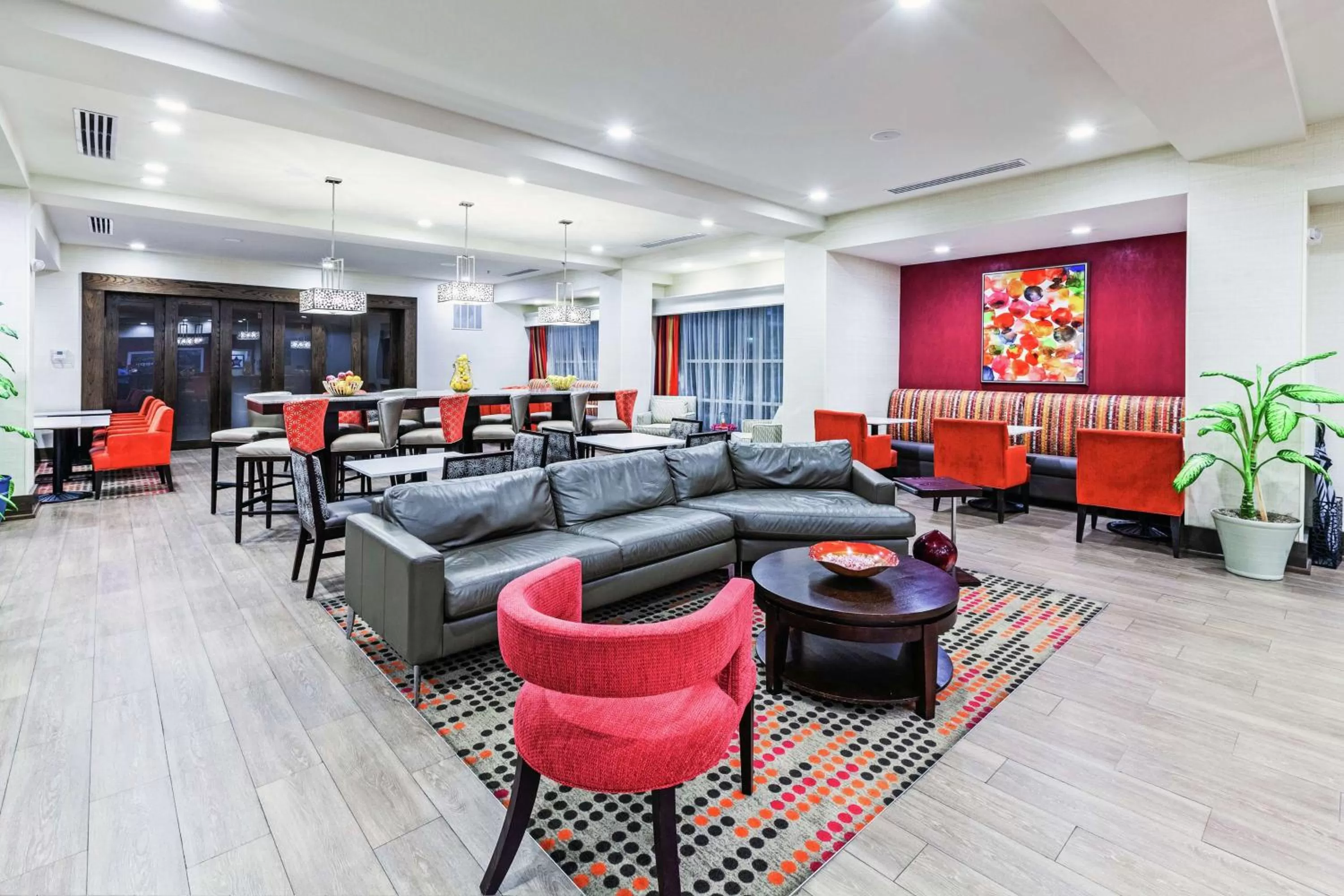 Lobby or reception in Hampton Inn North Little Rock McCain Mall, AR