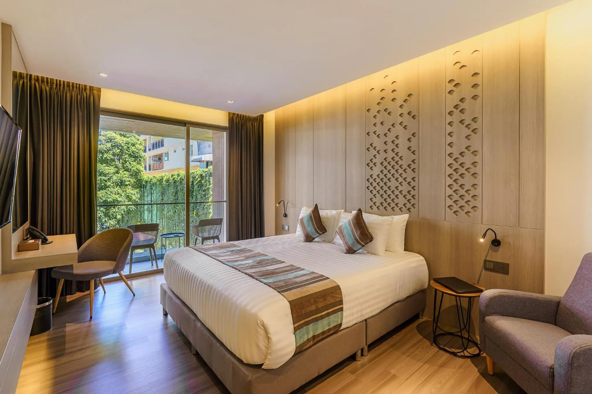 Bedroom, Bed in Fifth Pattaya Jomtien By Shiwalai Int