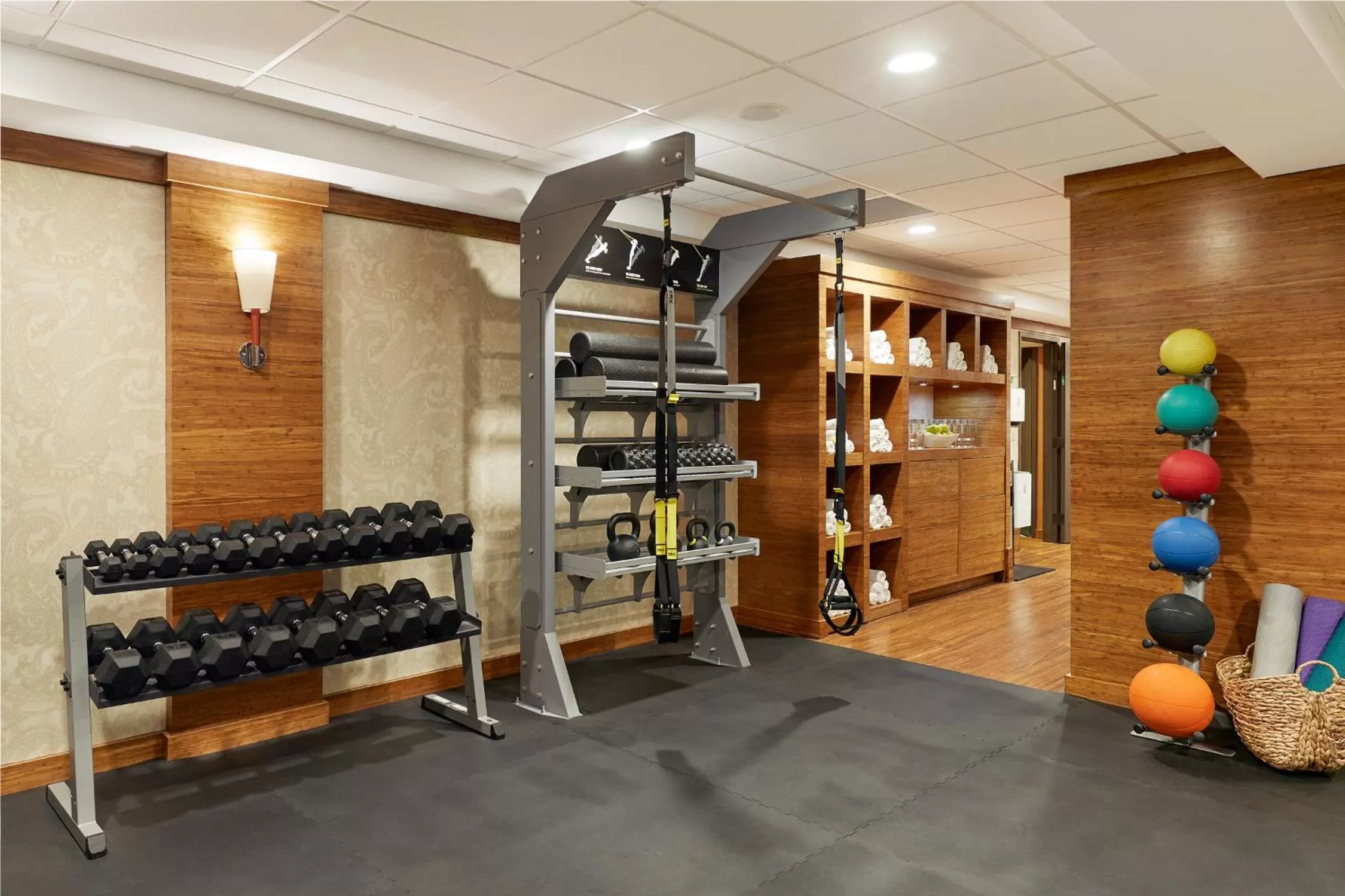 Fitness centre/facilities in Hutton Hotel