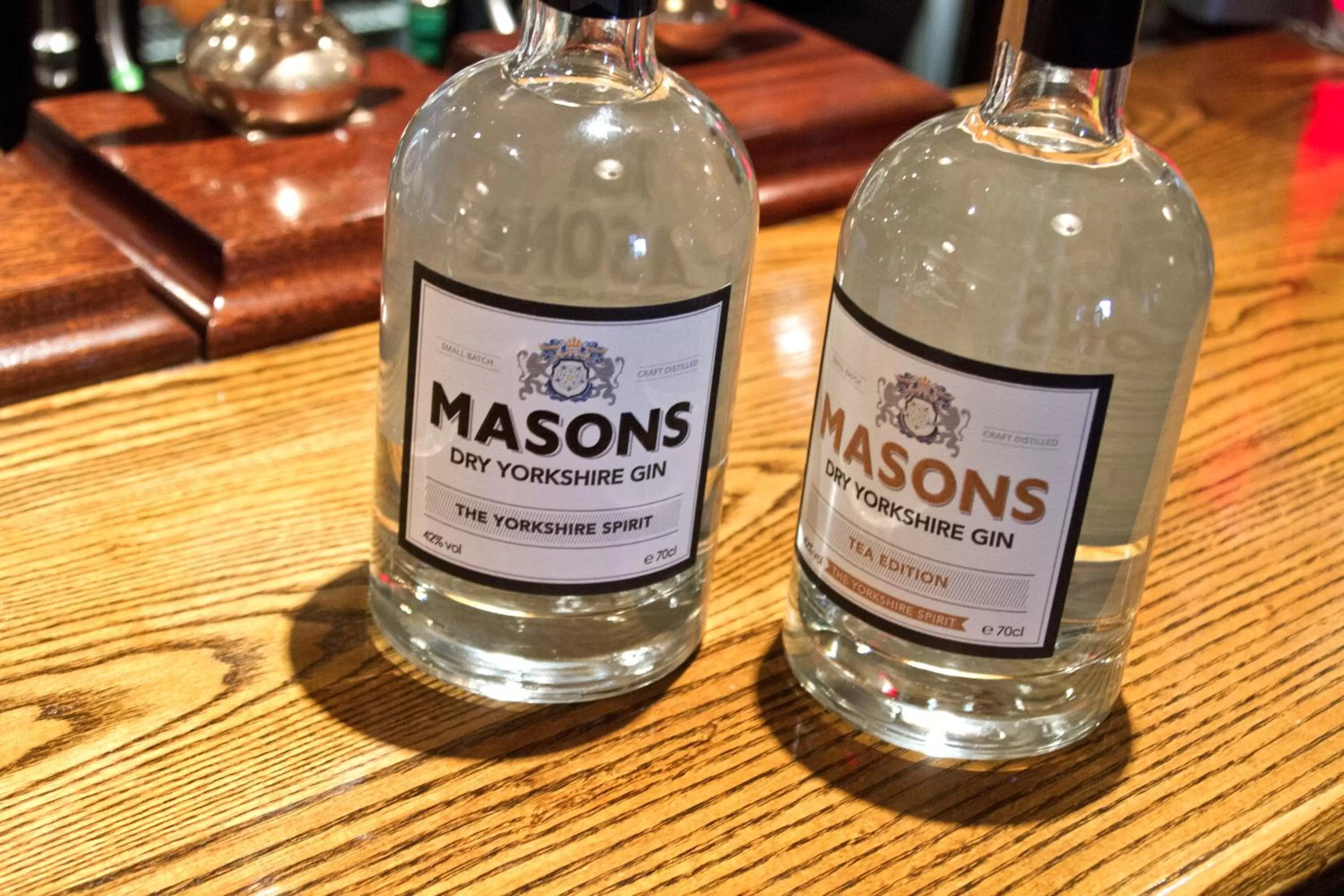 Alcoholic drinks in The Fleece Inn