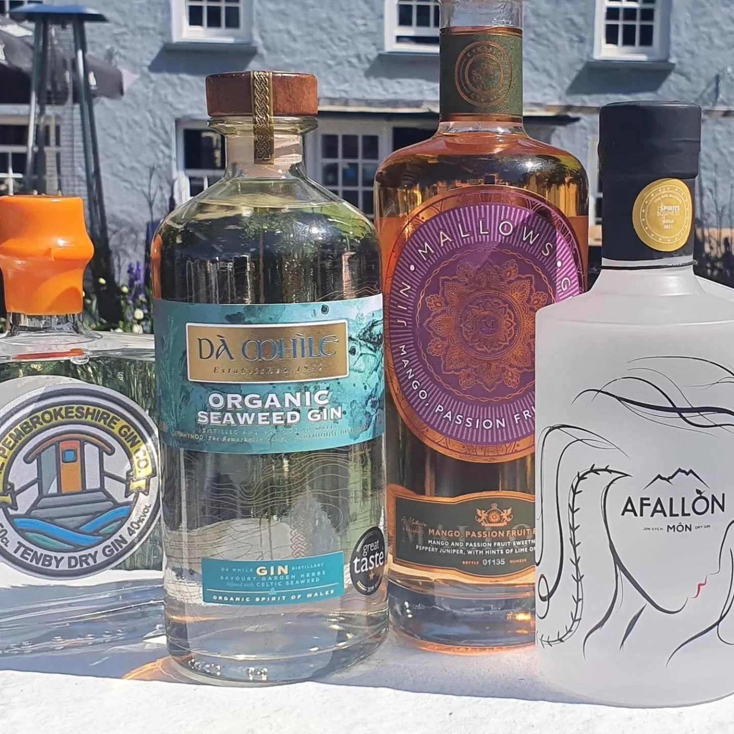 Alcoholic drinks in St. Davids Cross Hotel