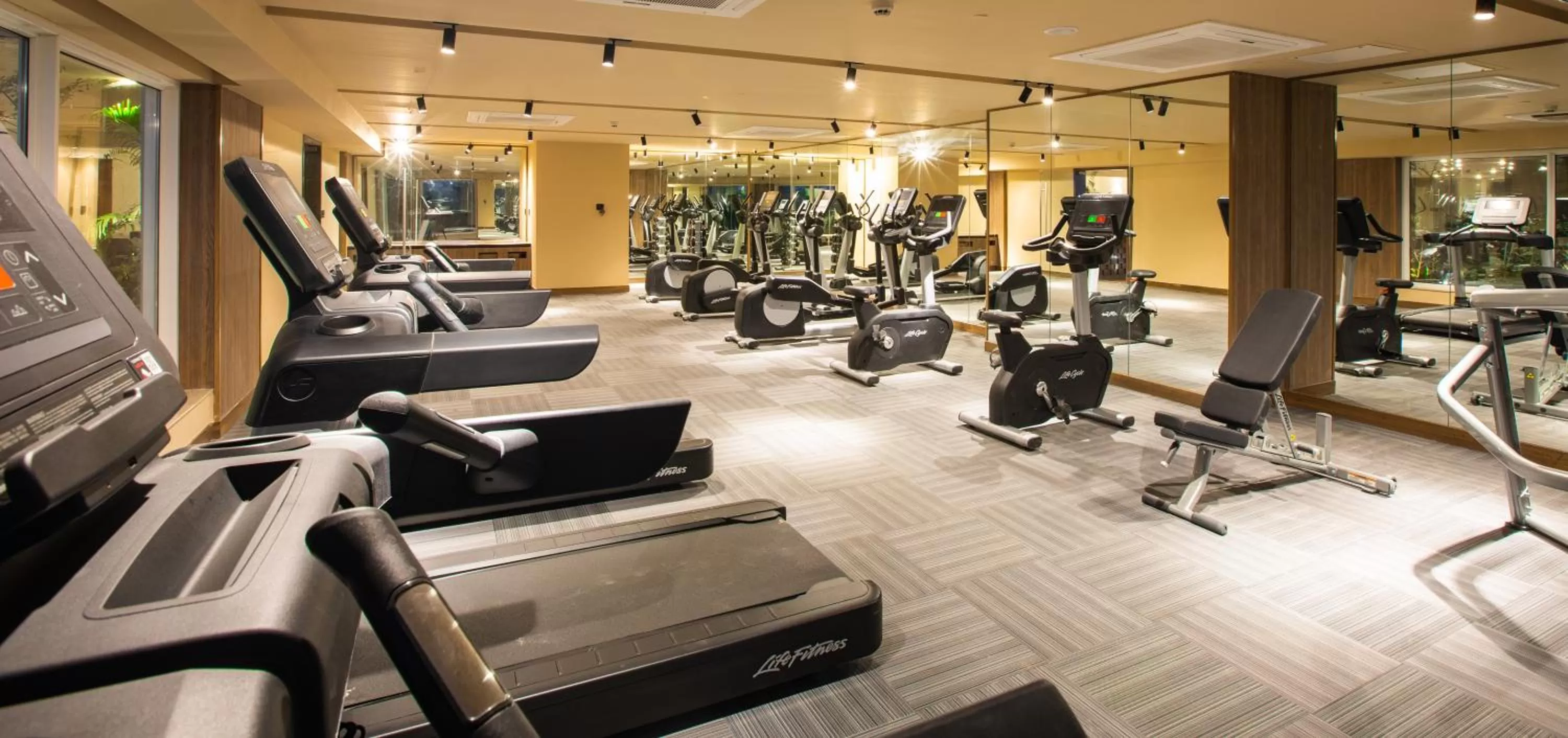 Fitness centre/facilities in Lemon Tree Premier City Center Pune