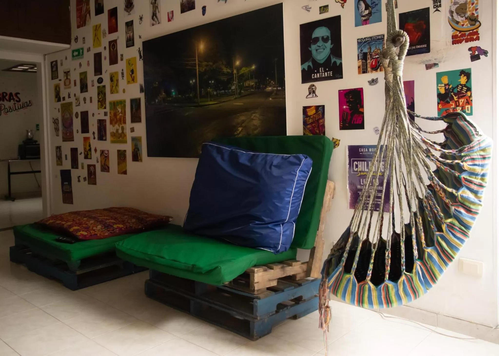 Communal lounge/ TV room in Casa Mood Usaquen