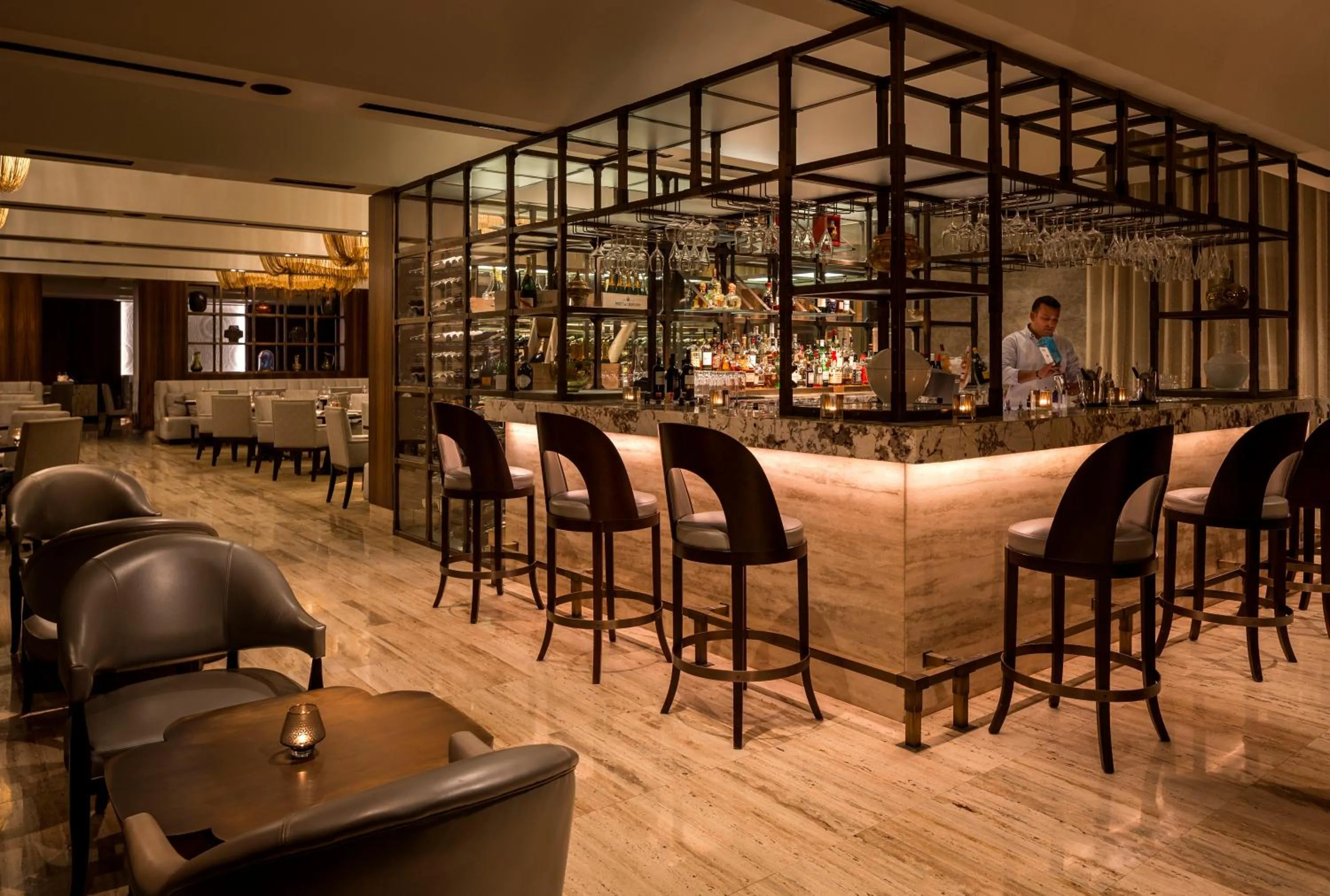 Lounge or bar in Four Seasons Hotel Tunis