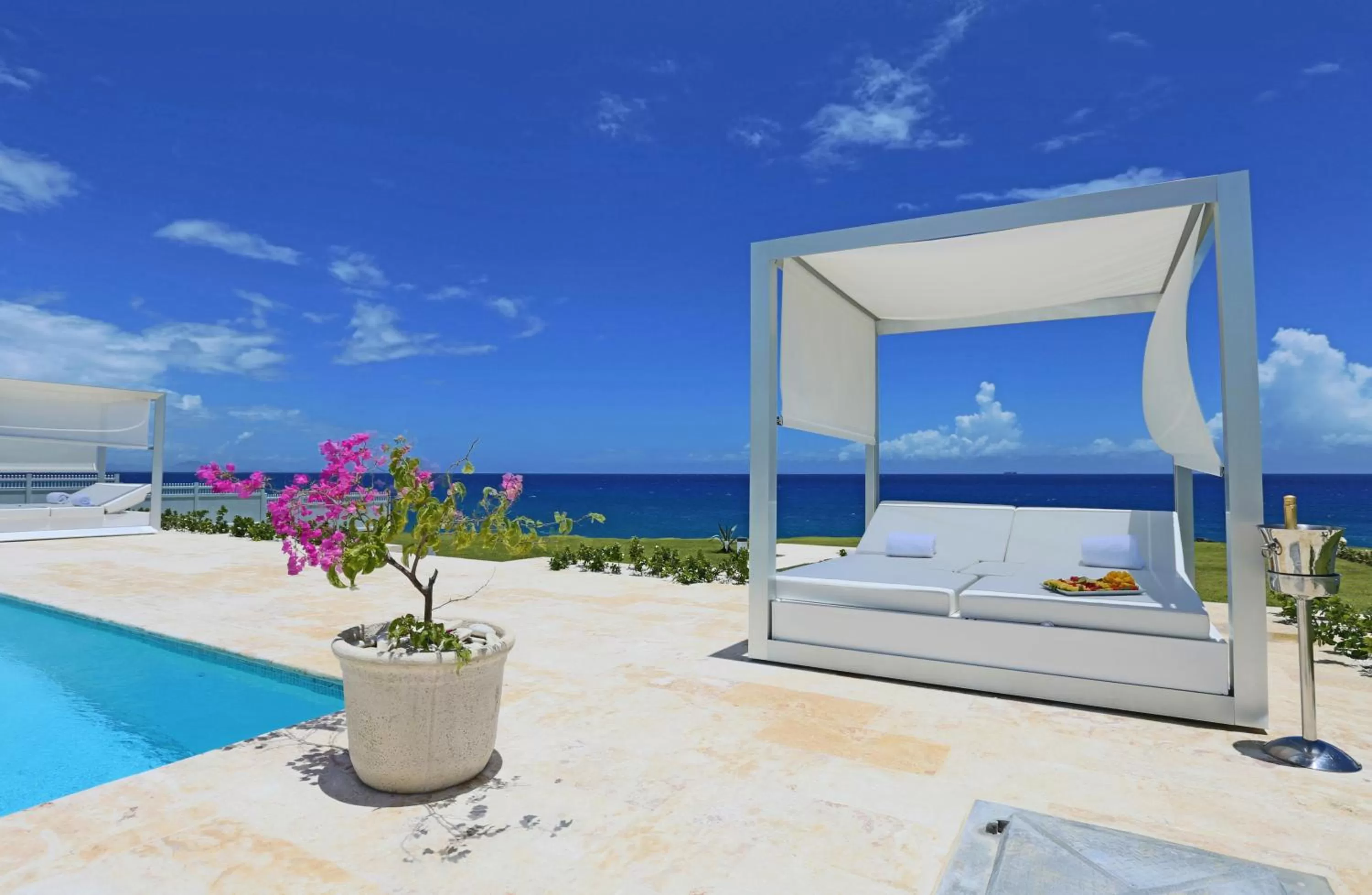 Patio, Swimming Pool in Ocean Village Deluxe Resort & Spa