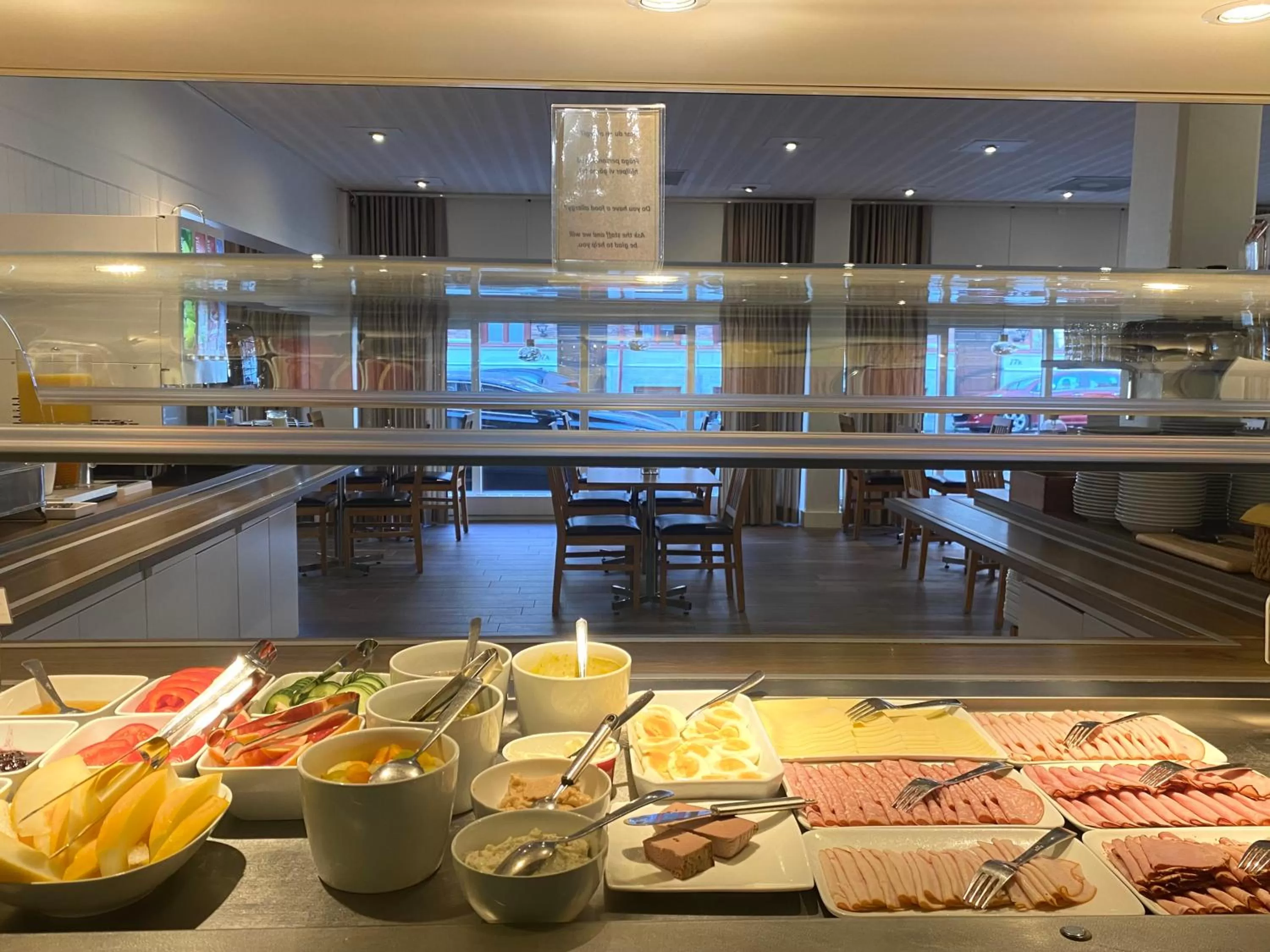 Buffet breakfast in Hotel Amadeus by First