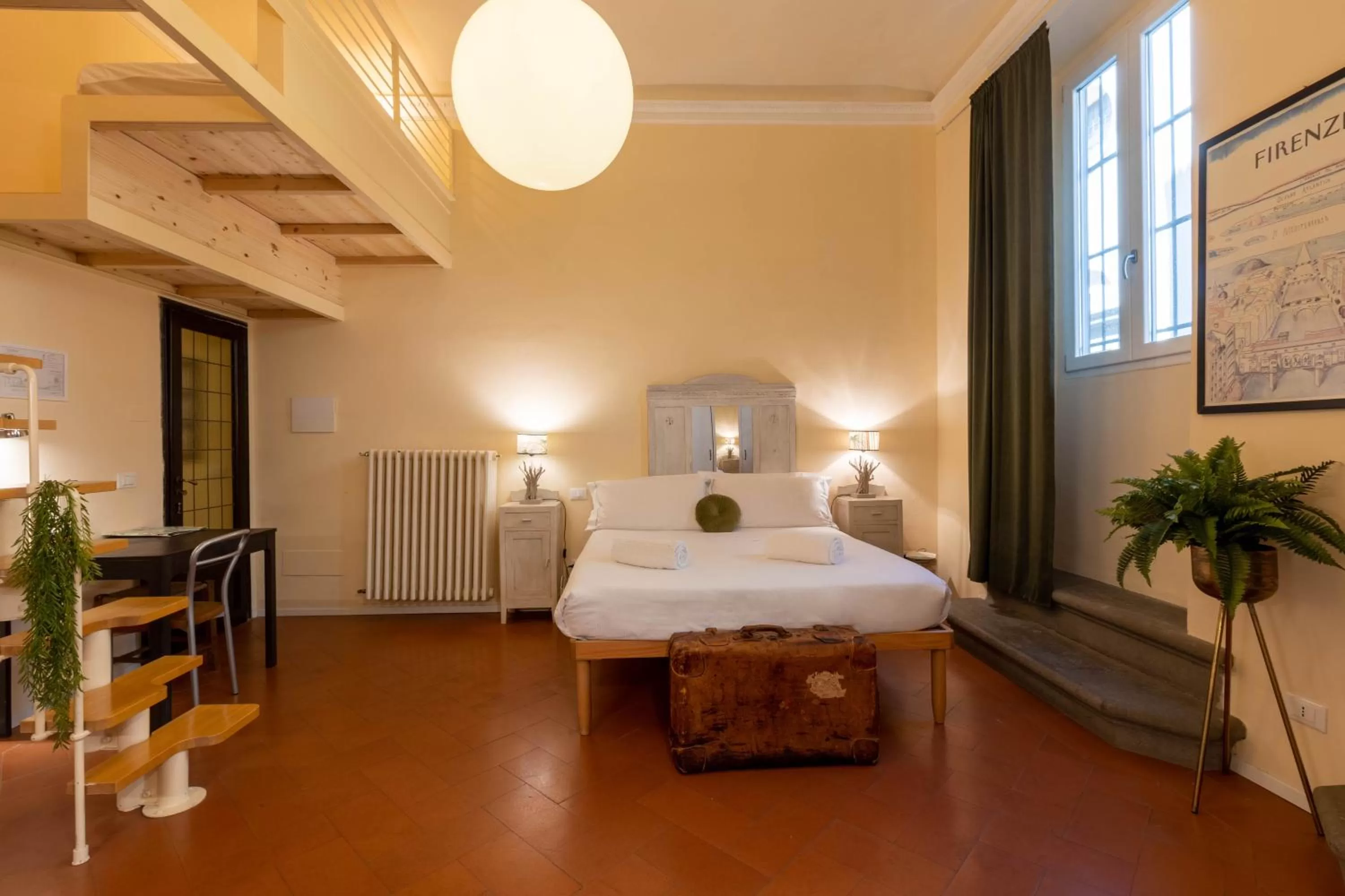 Bedroom, Bed in Secret Garden Firenze B&B