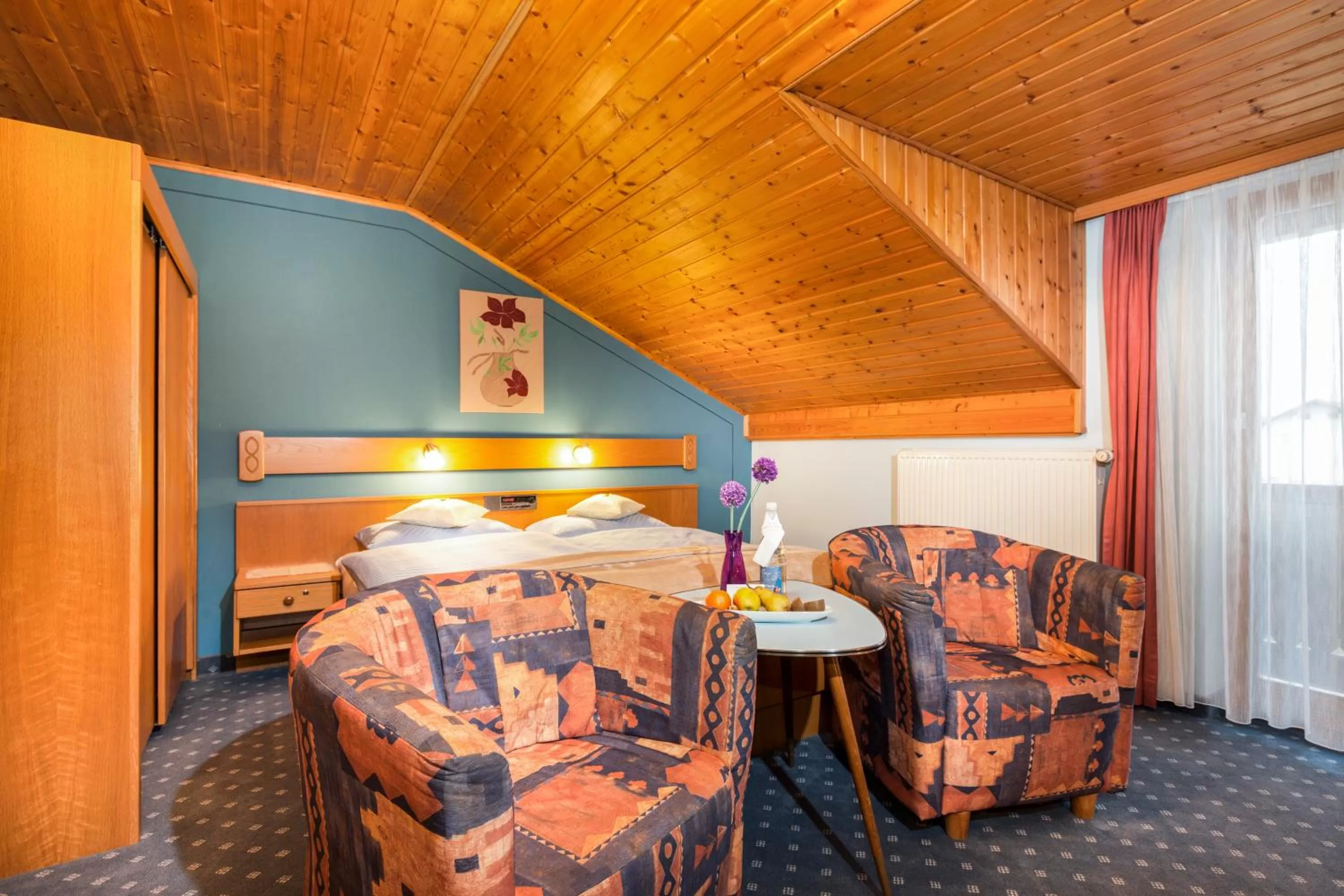 Bed in Genusshotel Hohenbogen