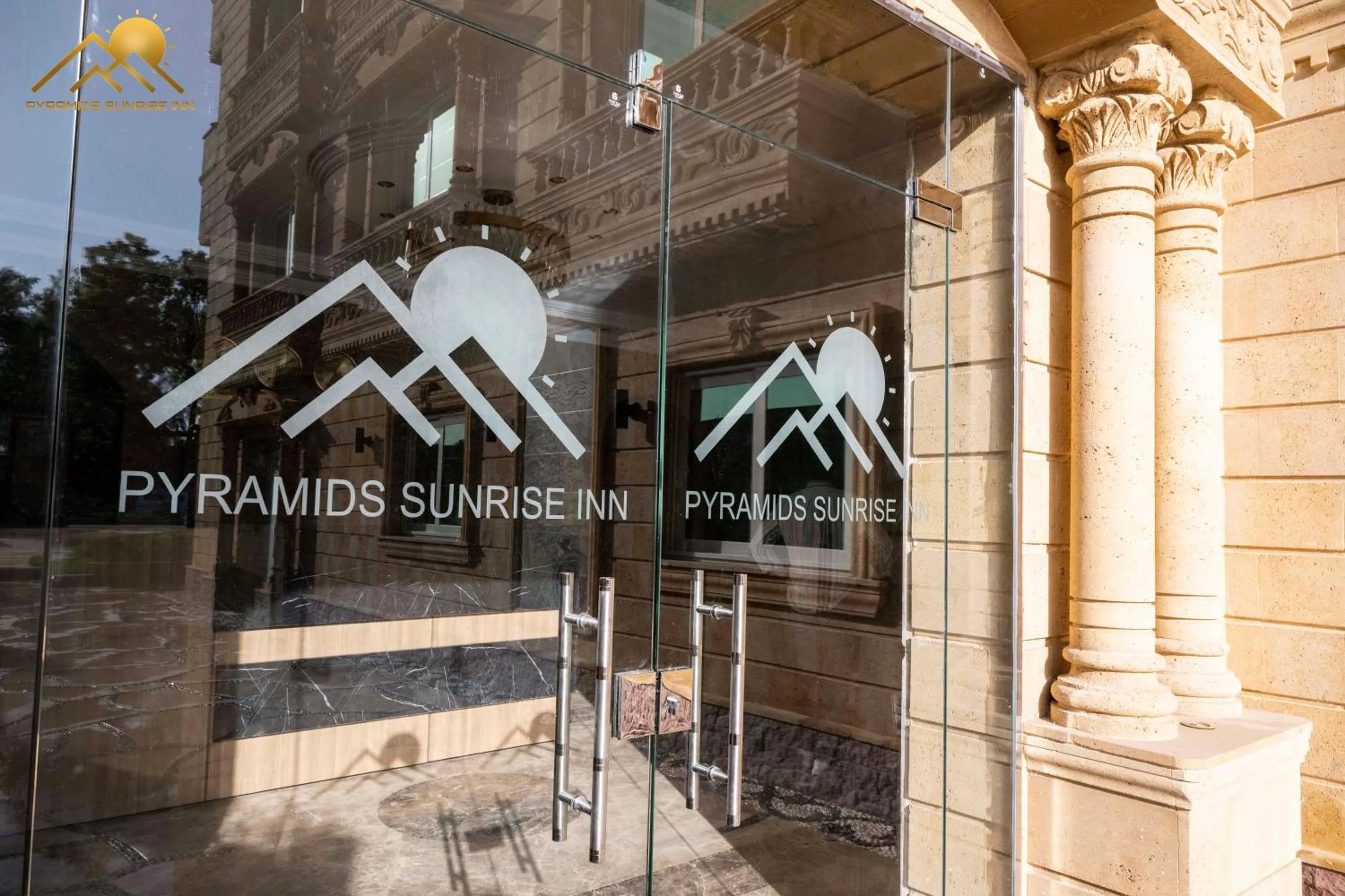 Property building in Pyramids sunrise inn