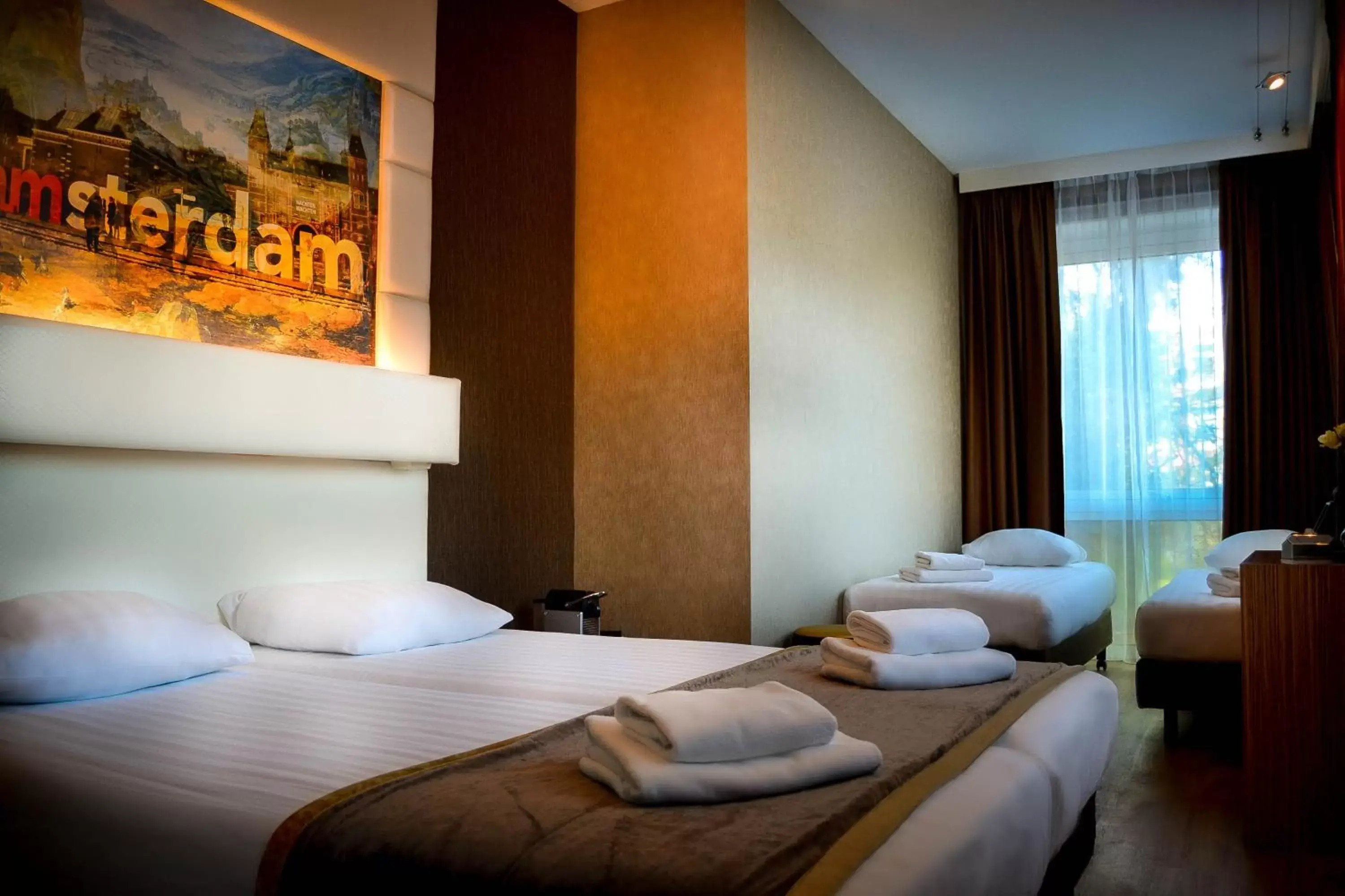 Quadruple Room in Hotel Mosaic City Centre Quadruple Room in Hotel Mosaic City Centre