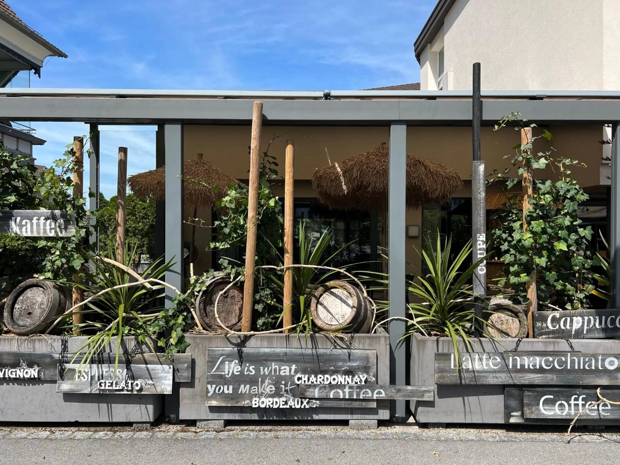 Balcony/Terrace in Hotel Hecht
