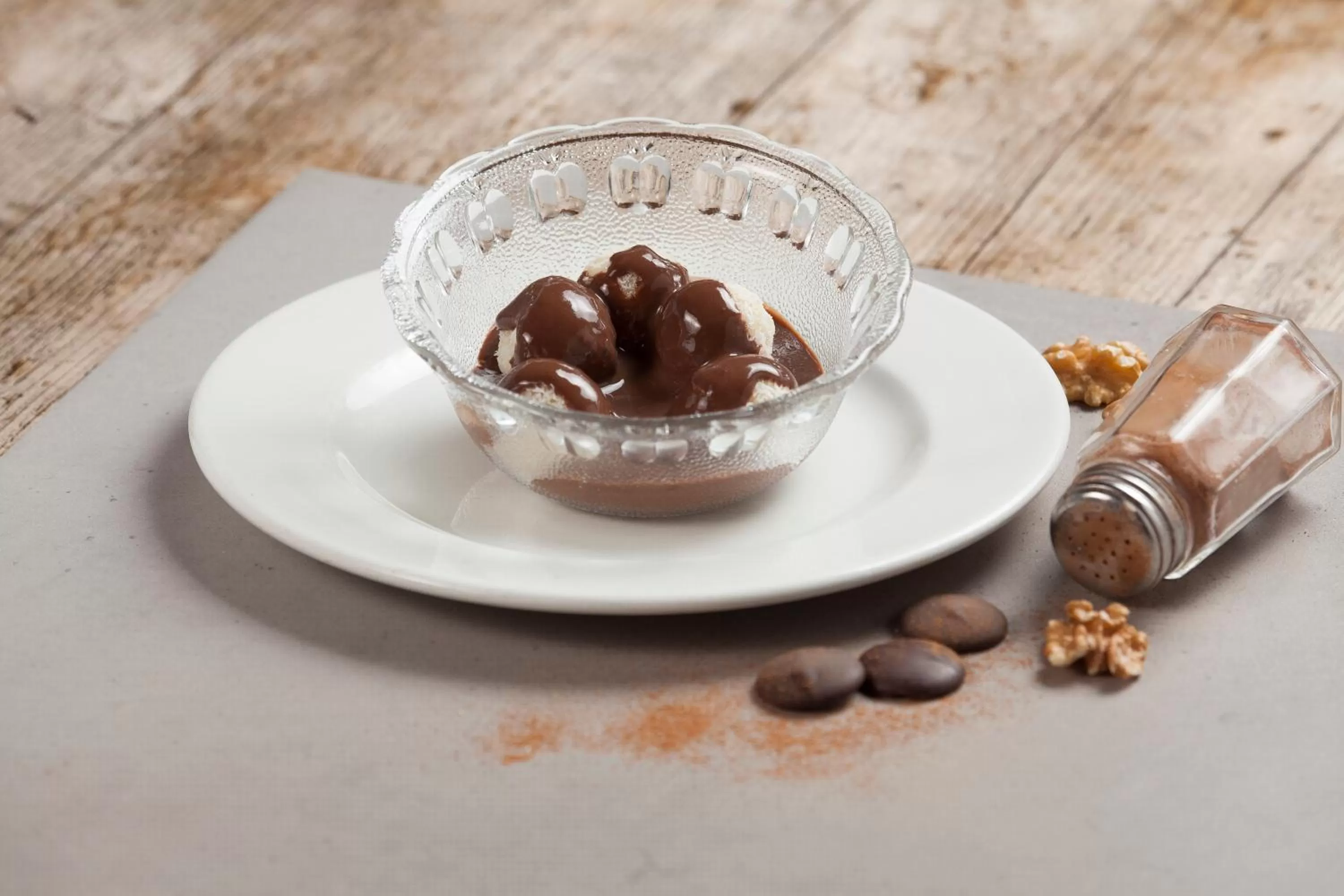 Food and drinks in Hotel Restaurant Les Brases