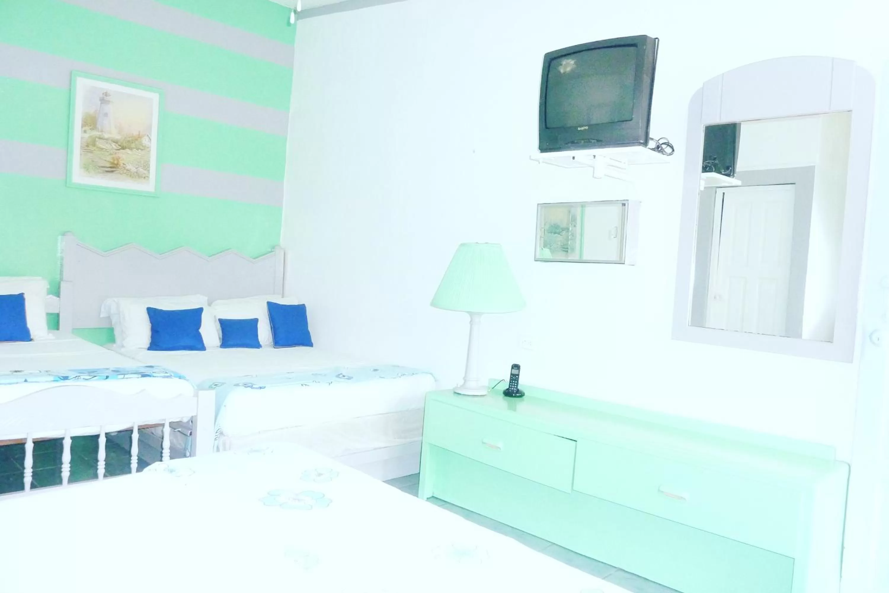 Decorative detail, Bed in Hotel Ivania´s