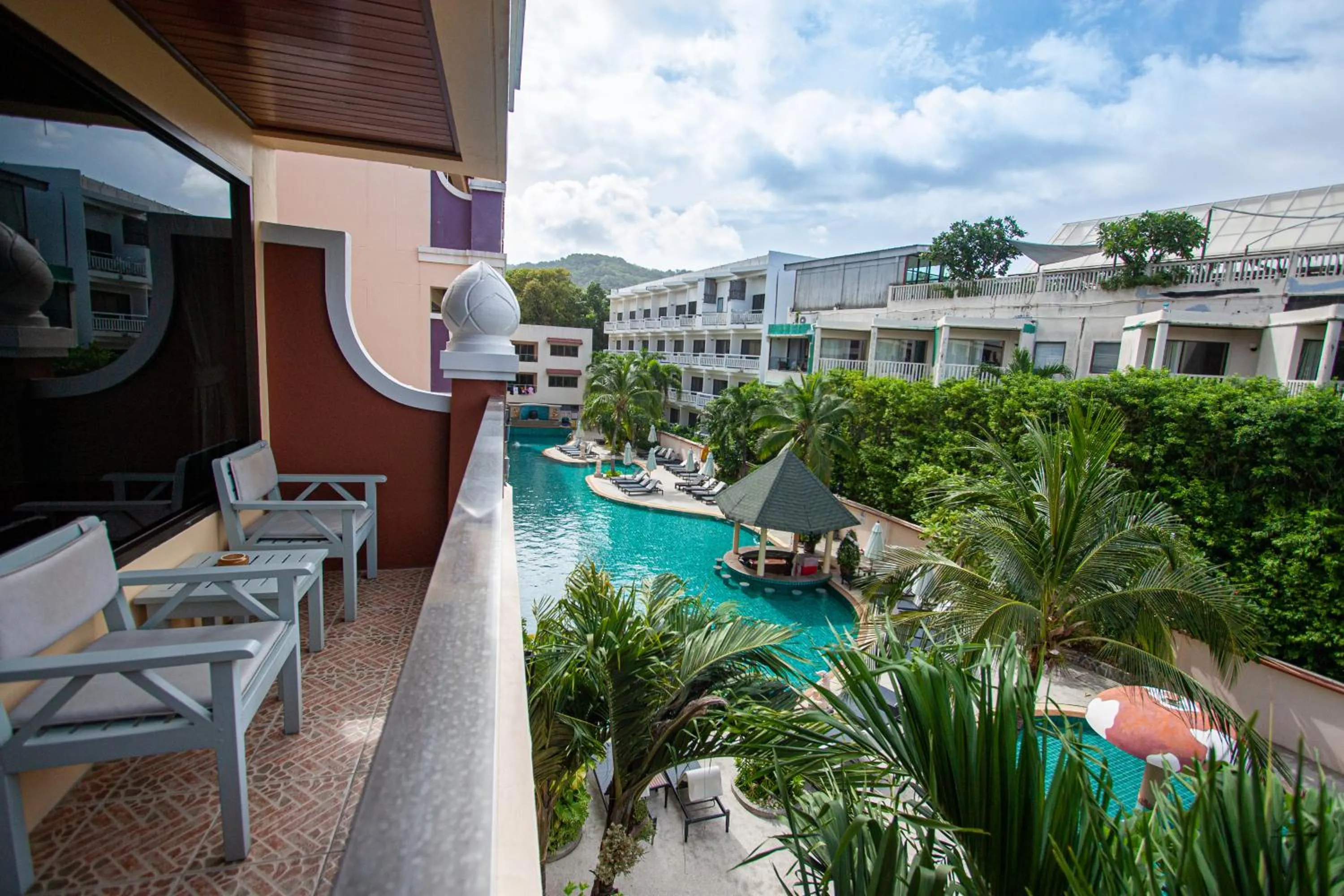 Balcony/Terrace in Karon Sea Sands Resort-SHA PLUS