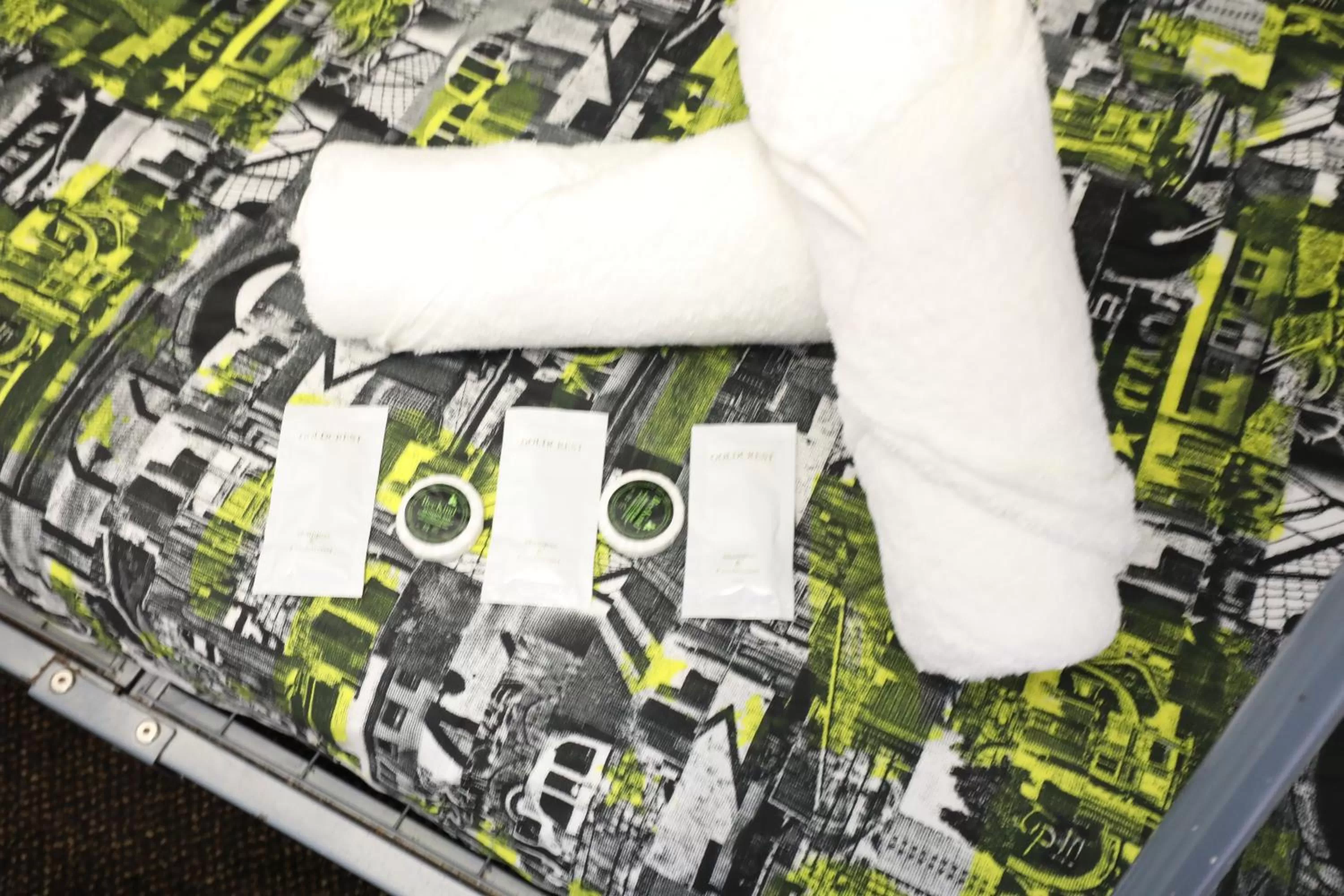 towels in Blackpool Central Hotel