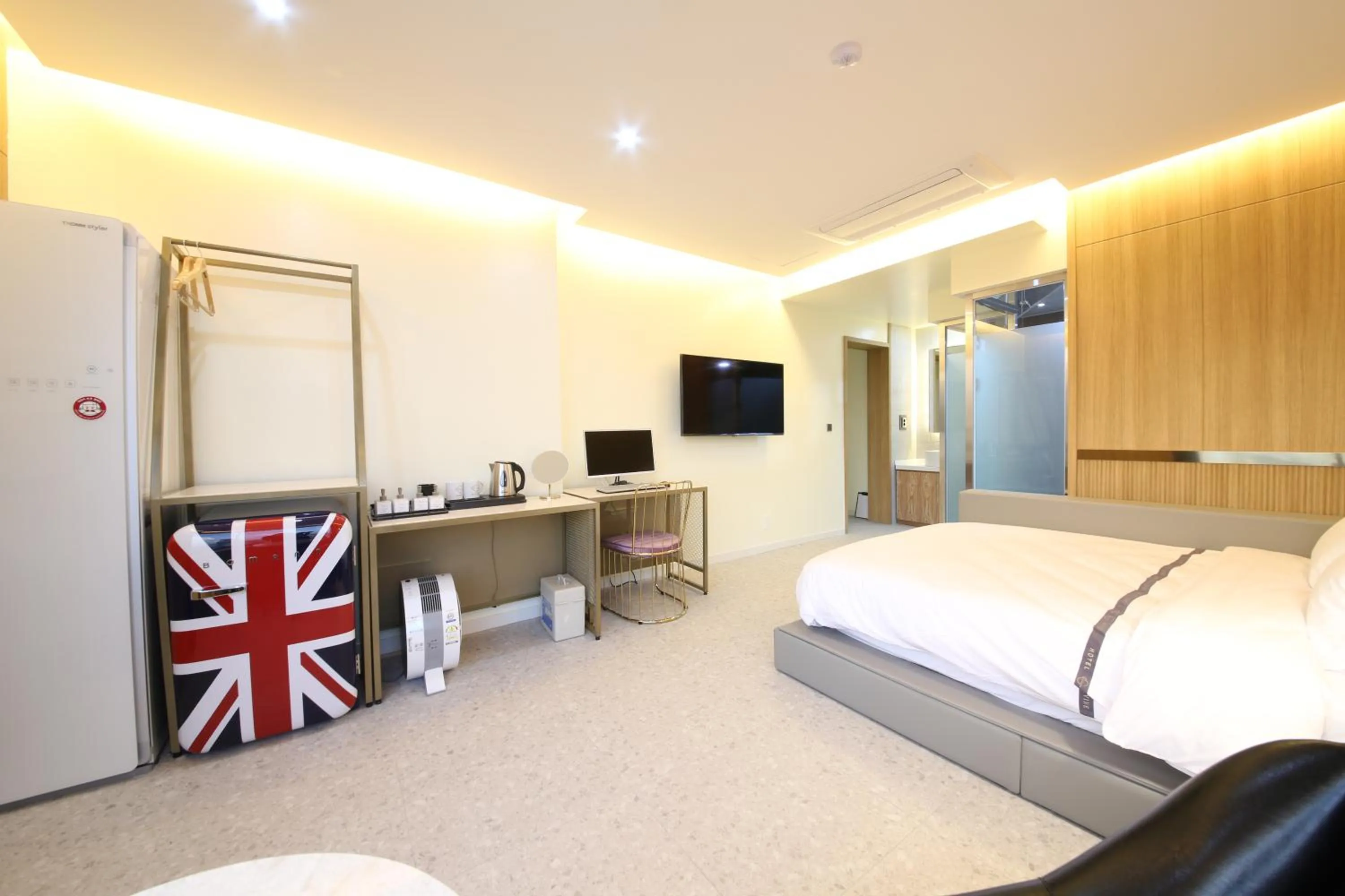 Bed in Suncheon Divine Hotel