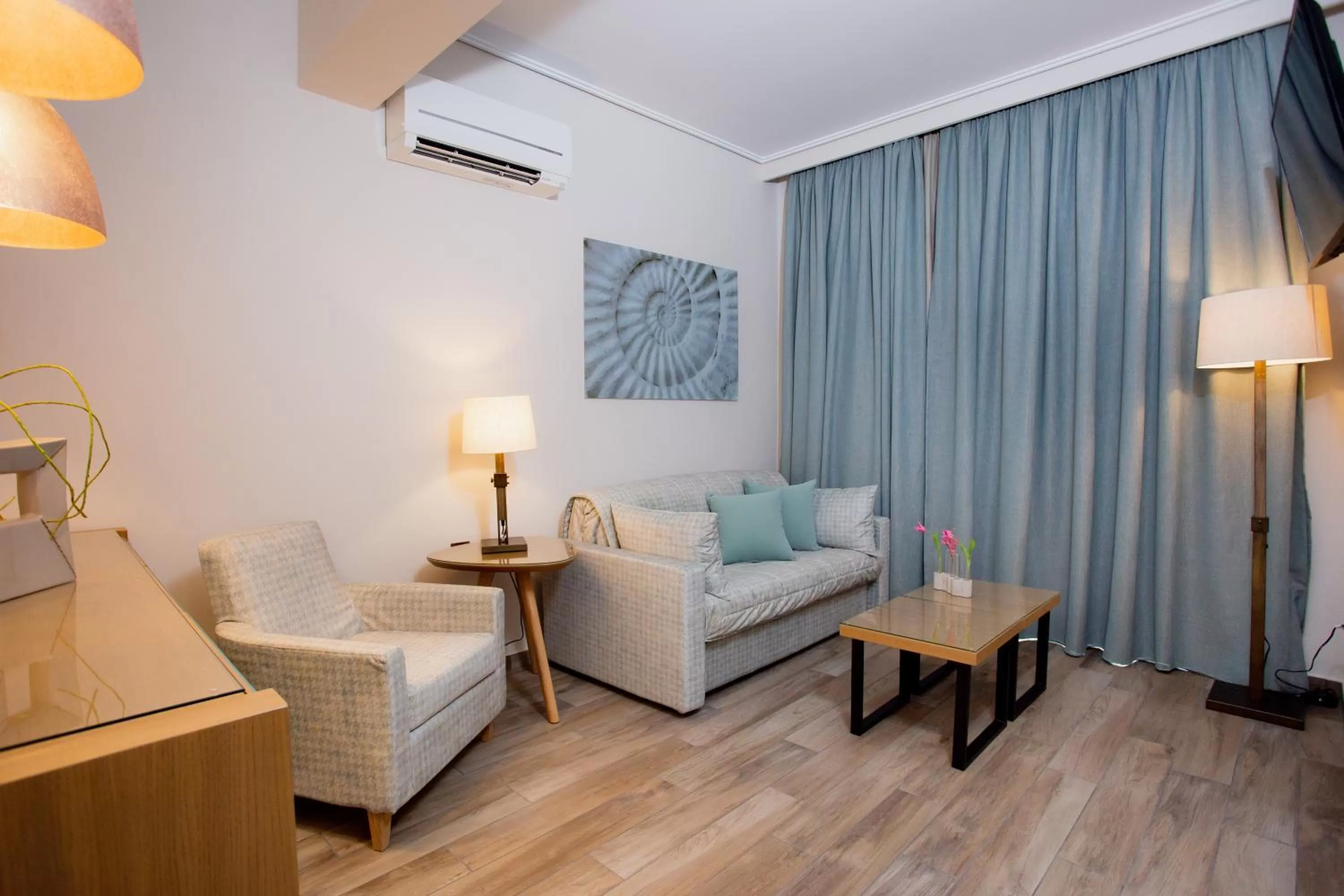 Living room in Akti Taygetos - Conference Resort