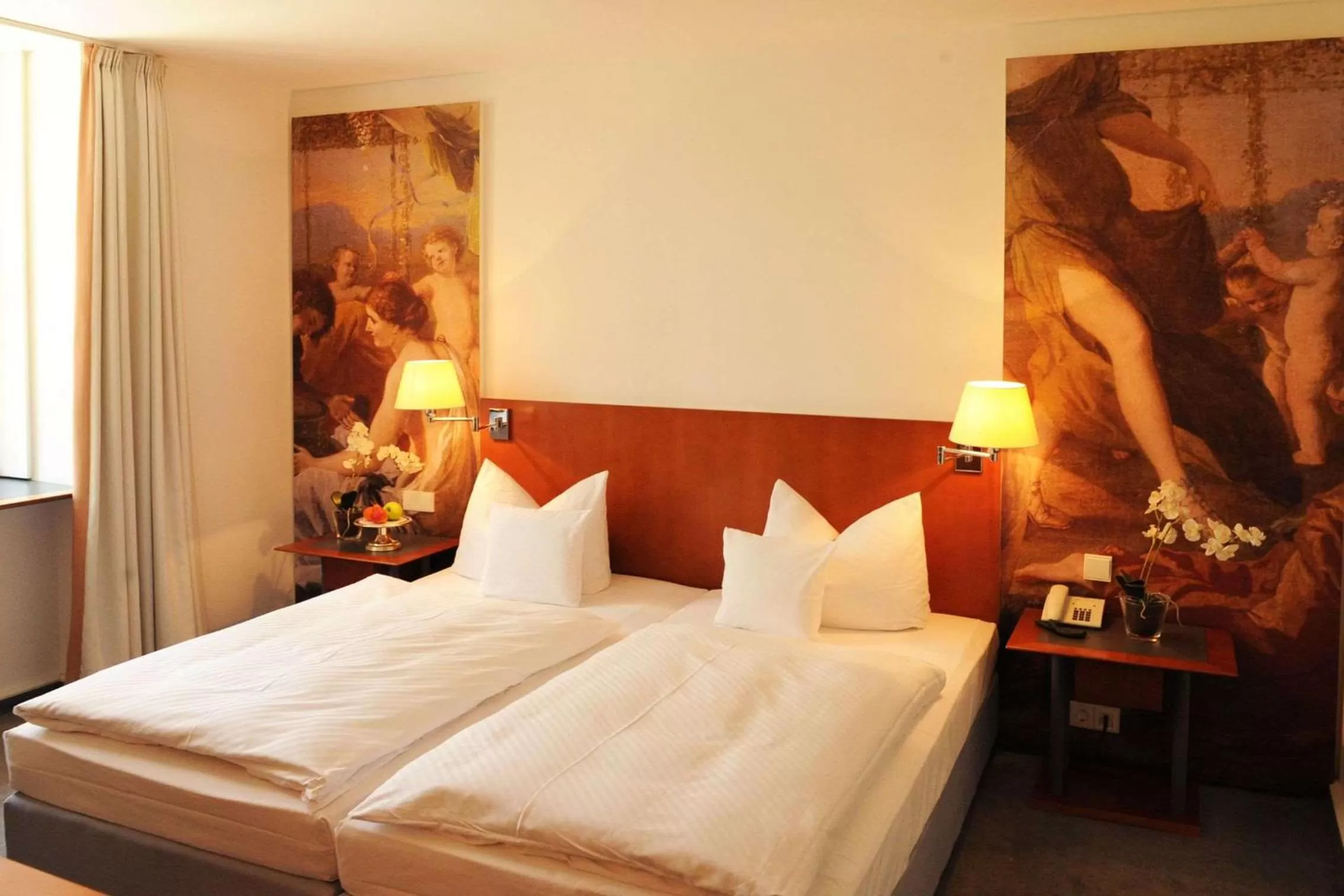 Bed in Hotel Schloss Eckberg