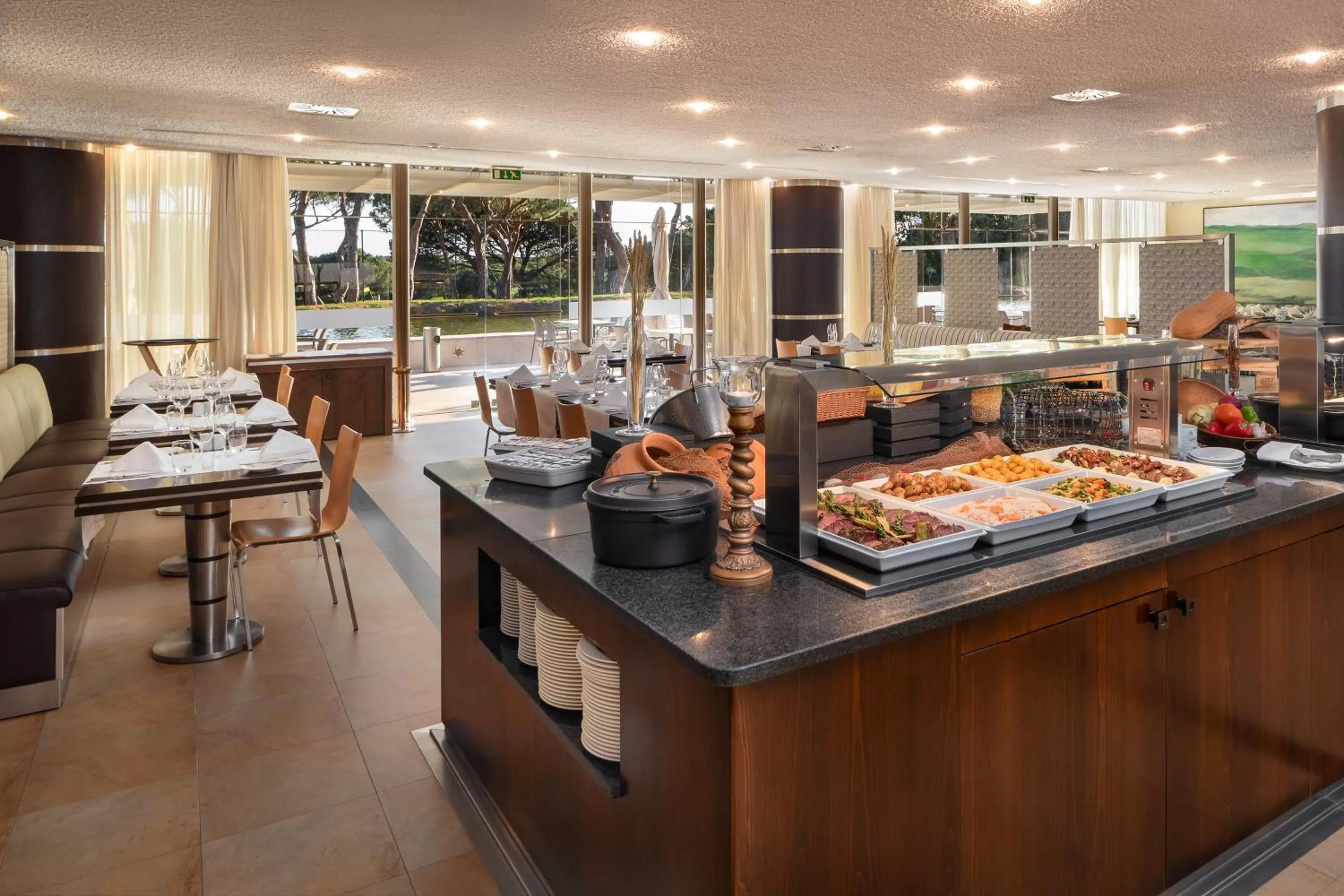 Buffet breakfast in Pestana Vila Sol - Vilamoura Premium Golf Resort