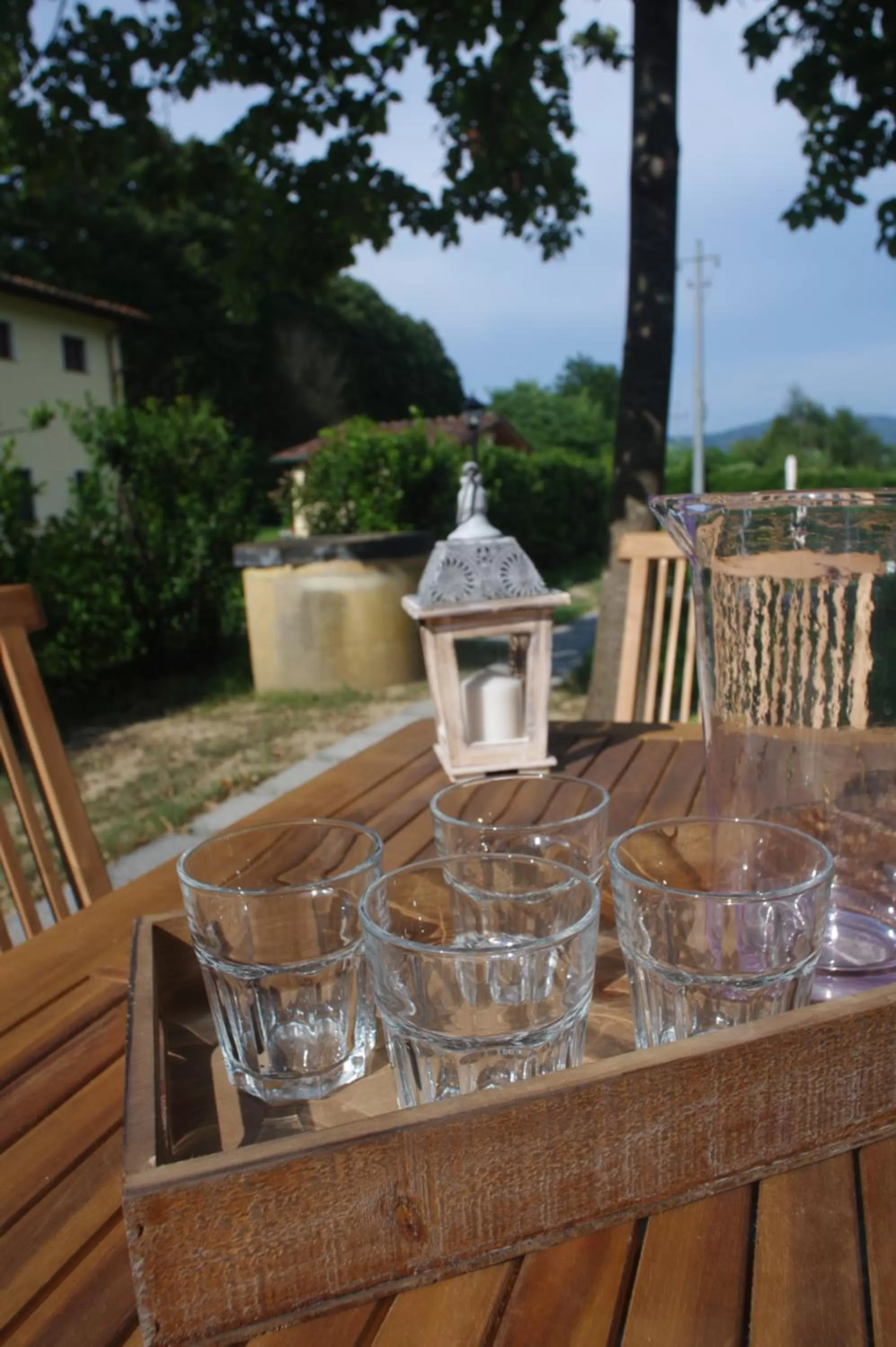 Garden in CASALE LA FATA -tipico toscano immerso nelle colline tra Lucca e Versilia, 6 appartamenti indipendenti