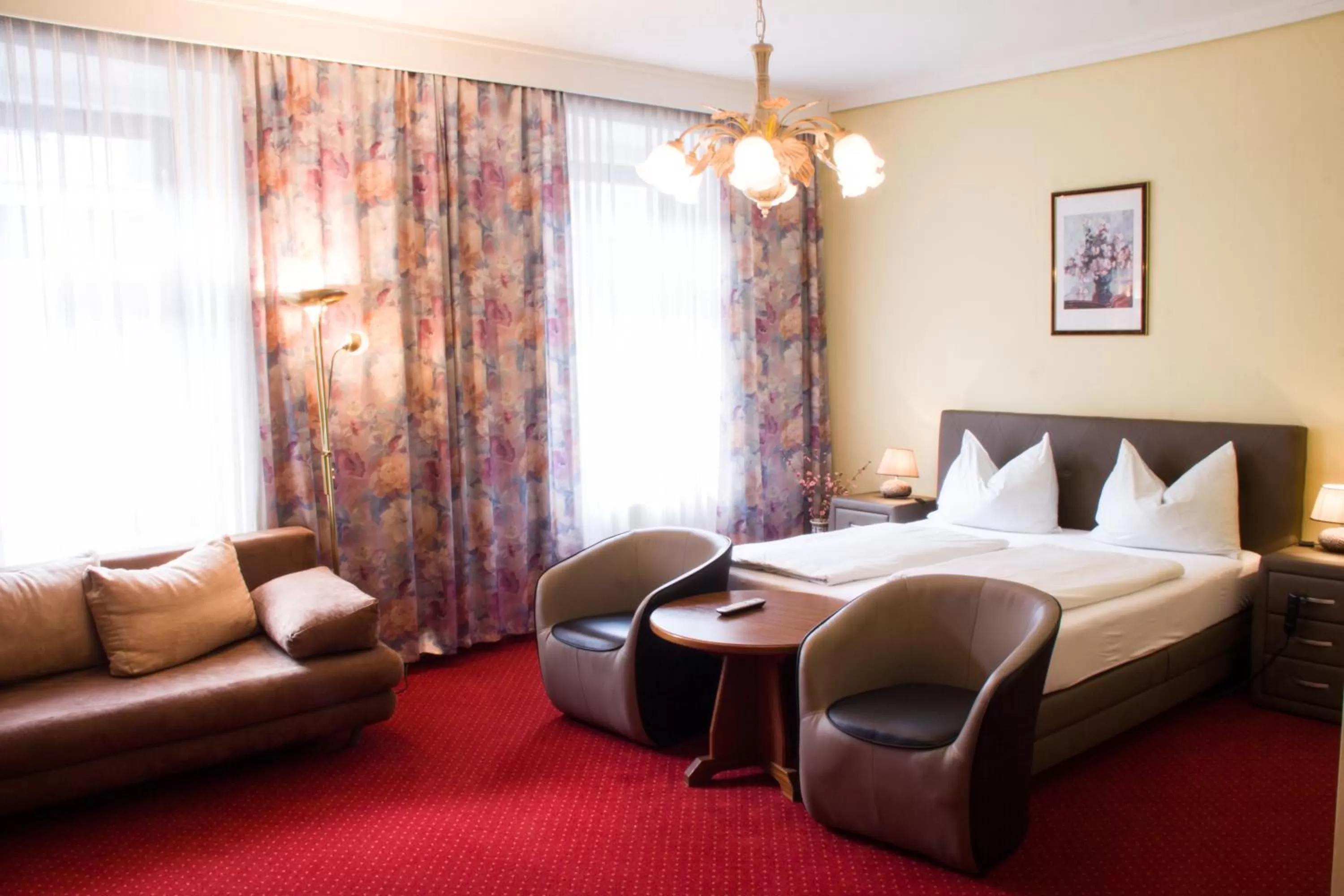 Bed in Hotel Alter Telegraf