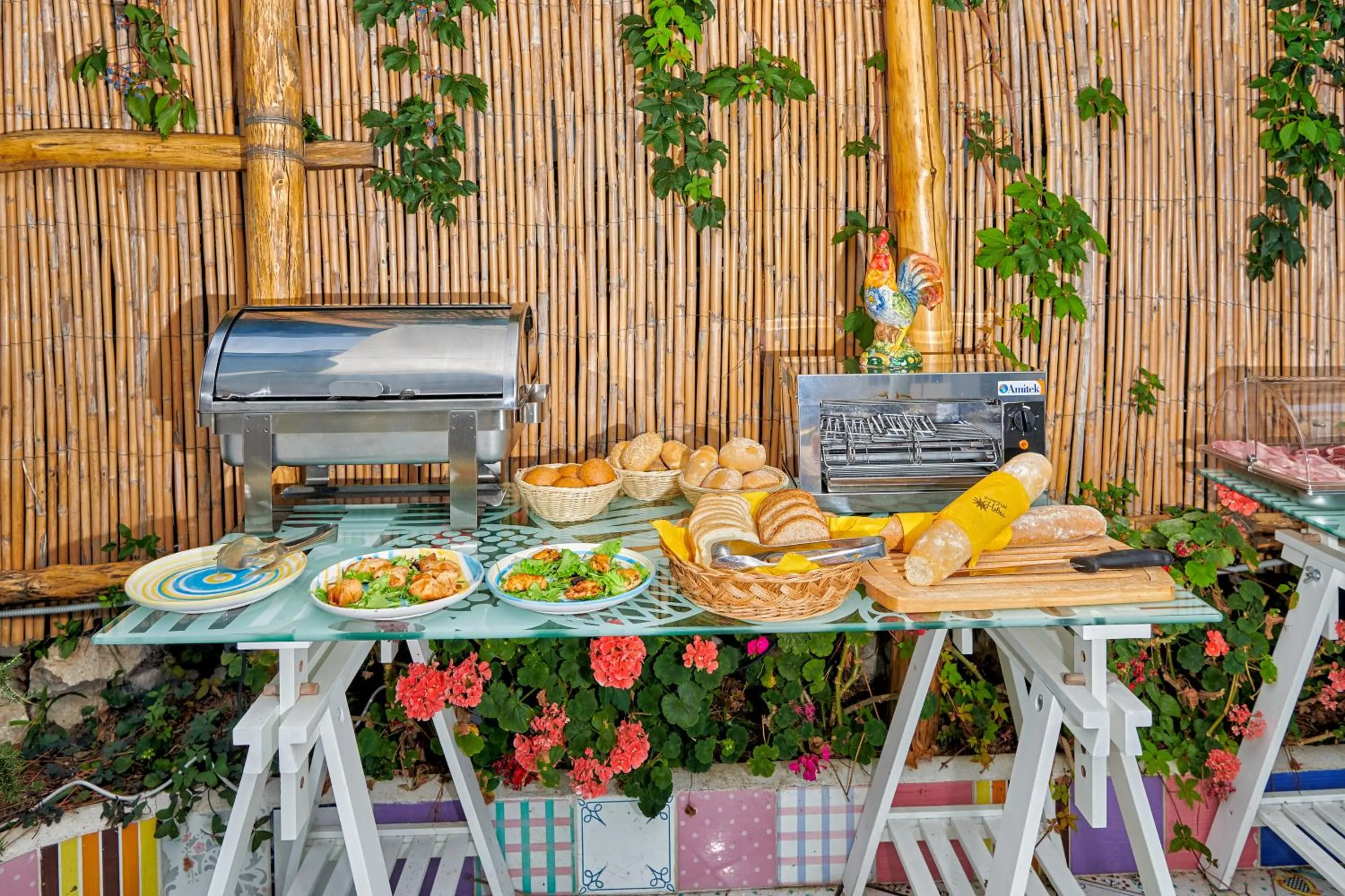 Buffet breakfast in Boutique Hotel Helios