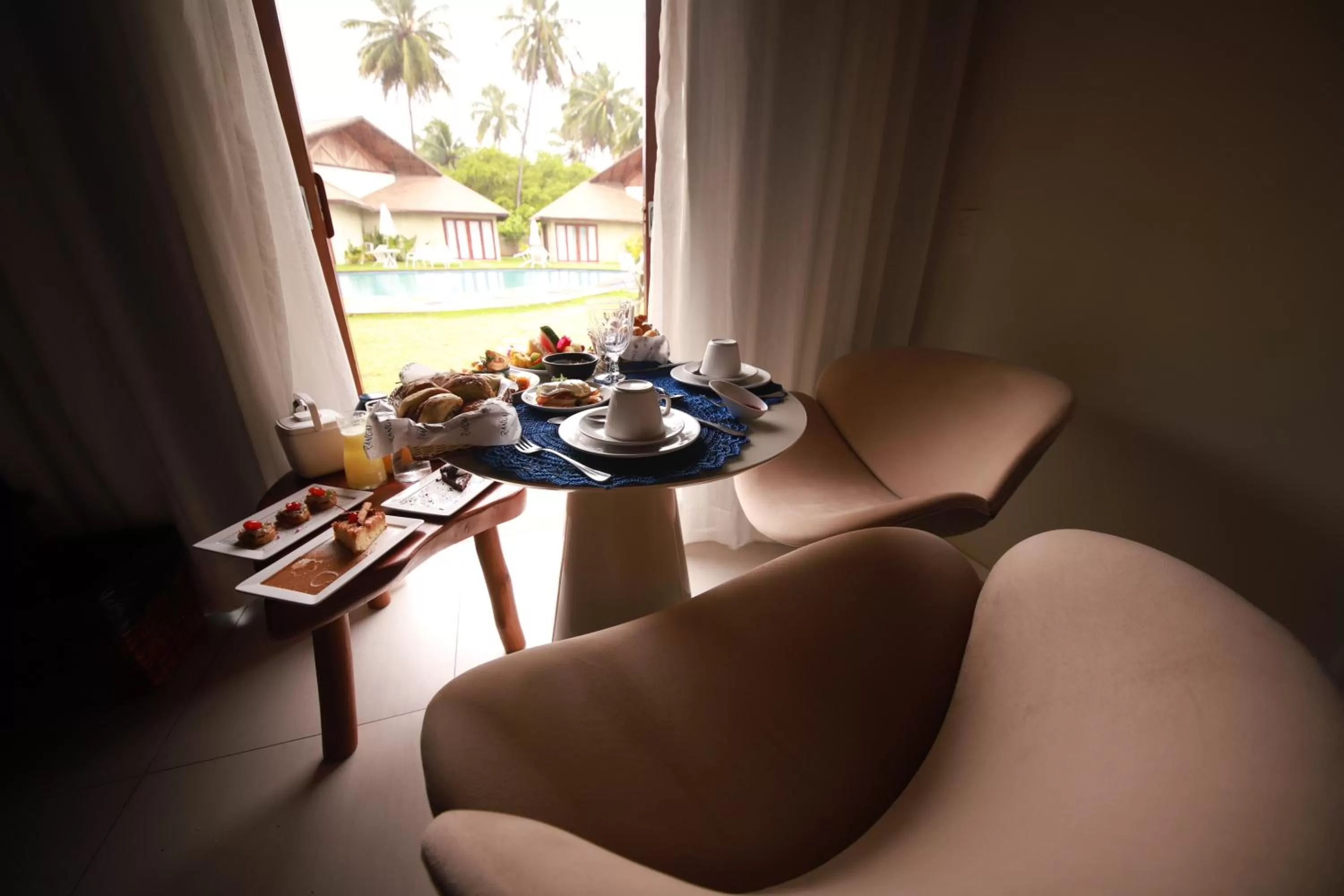 Breakfast in Pousada Rangai