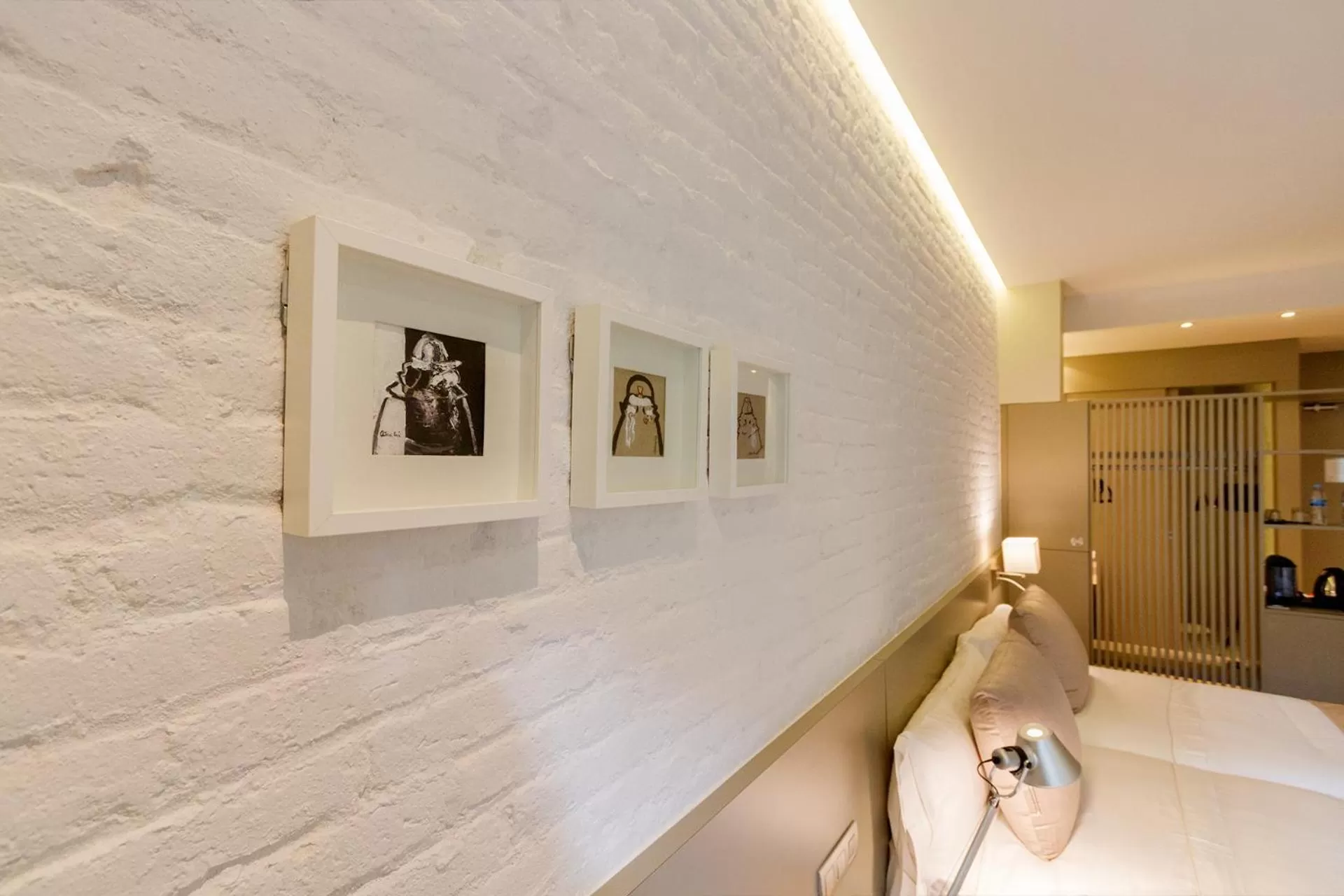 Decorative detail in Hotel Well and Come Barcelona